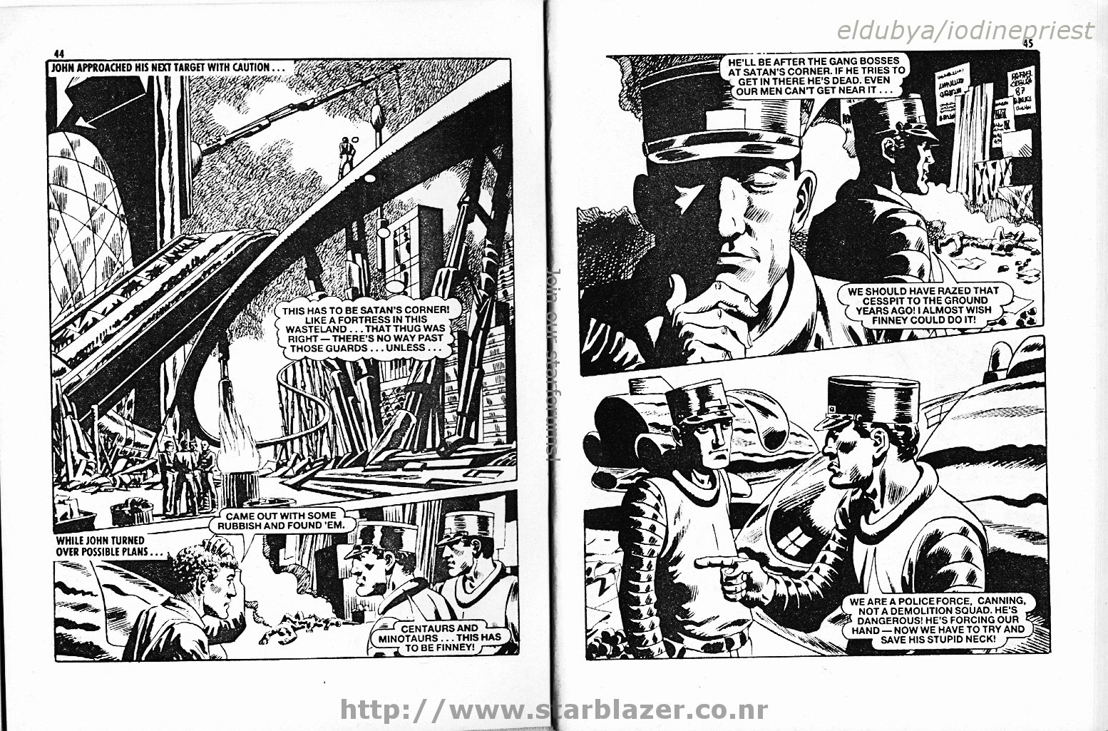 Read online Starblazer comic -  Issue #214 - 24