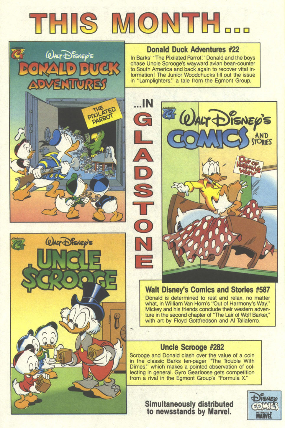 Read online Walt Disney's Comics and Stories comic -  Issue #587 - 12