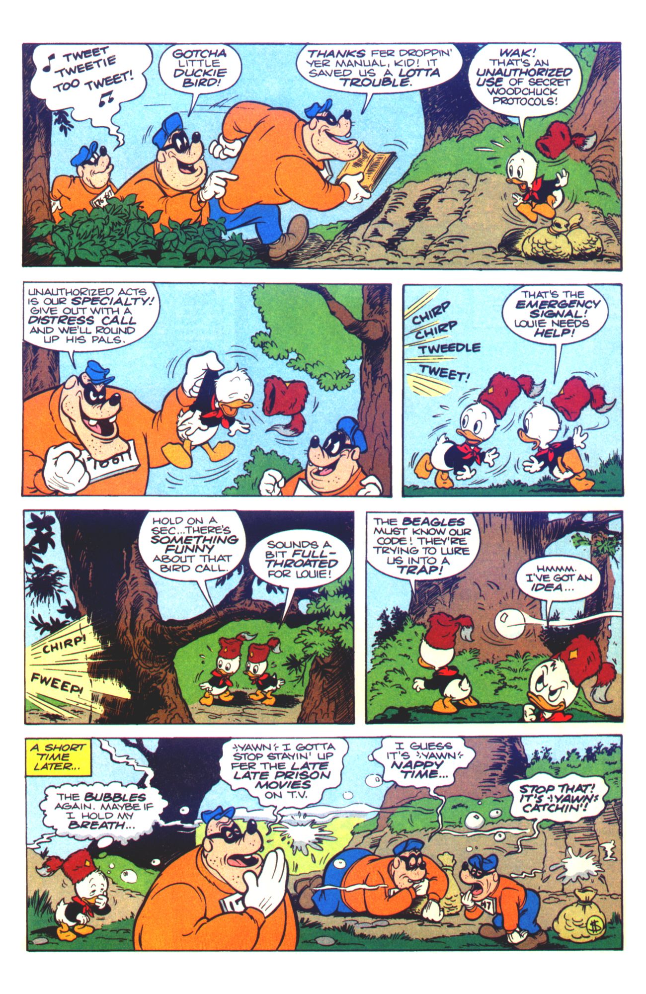Read online Walt Disney's Junior Woodchucks Limited Series comic -  Issue #4 - 25
