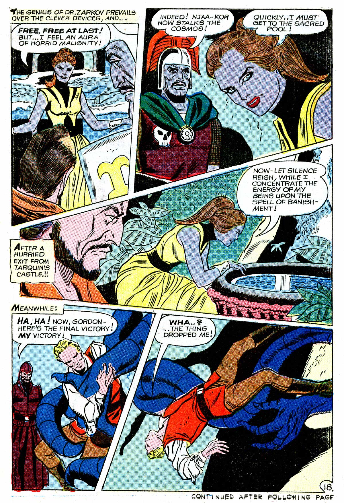 Read online Flash Gordon (1969) comic -  Issue #16 - 19