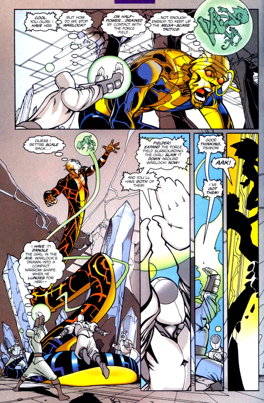 Read online Warlock (1999) comic -  Issue #3 - 6