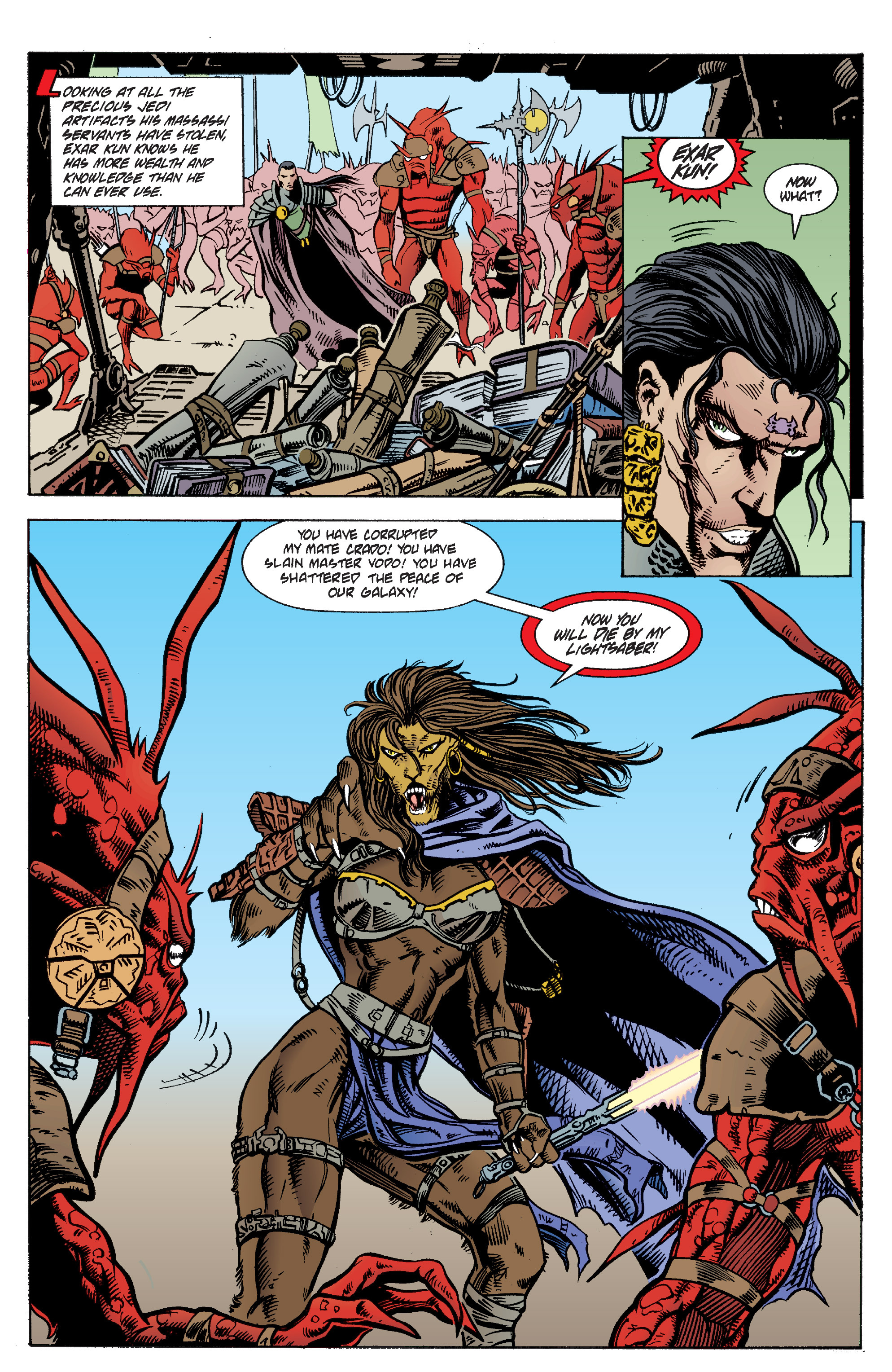 Read online Star Wars: Tales of the Jedi - The Sith War comic -  Issue #5 - 17