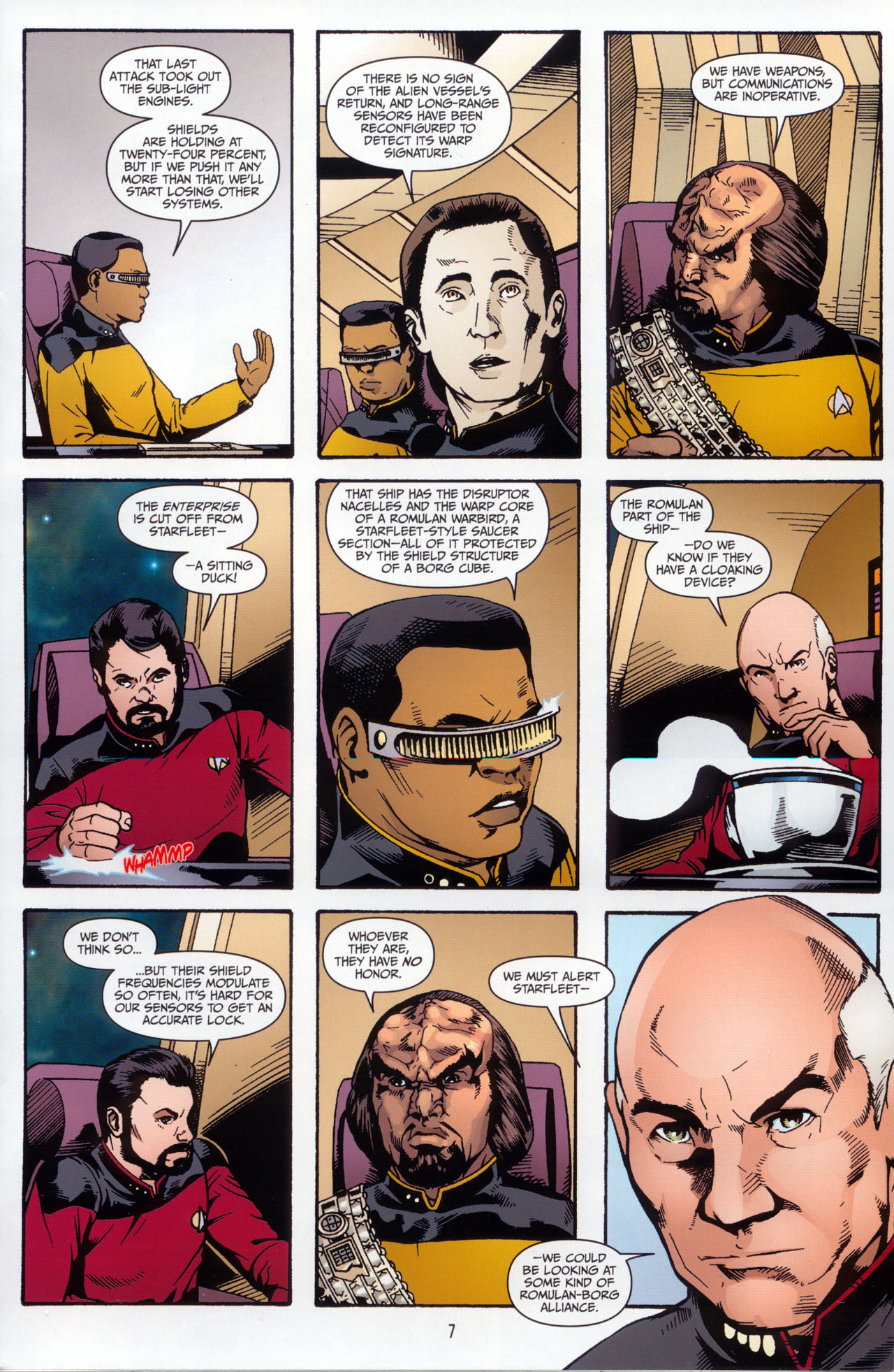 Read online Star Trek: The Next Generation: The Space Between comic -  Issue #3 - 9