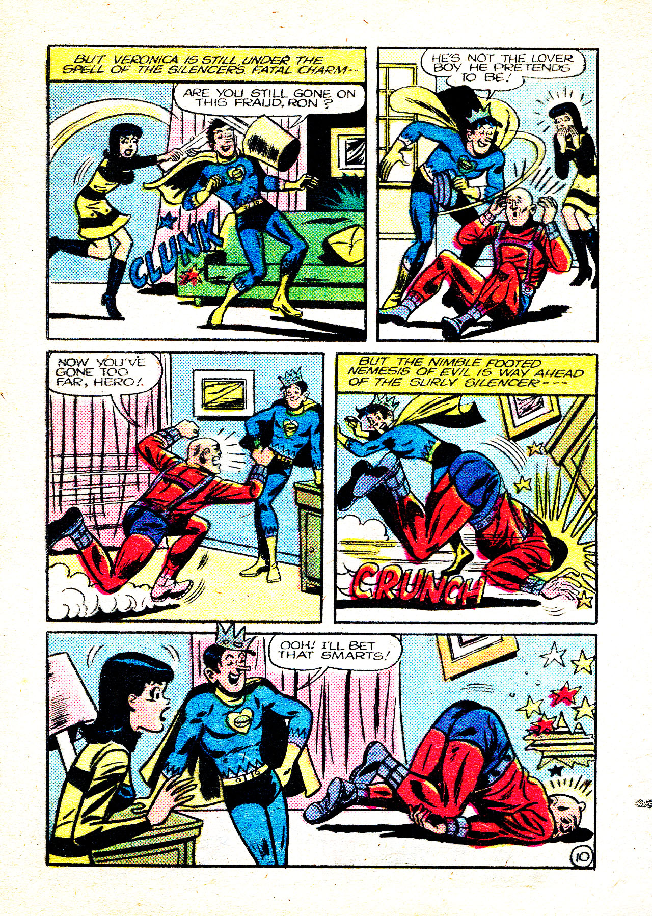 Read online Captain Hero Comics Digest Magazine comic -  Issue # TPB - 11