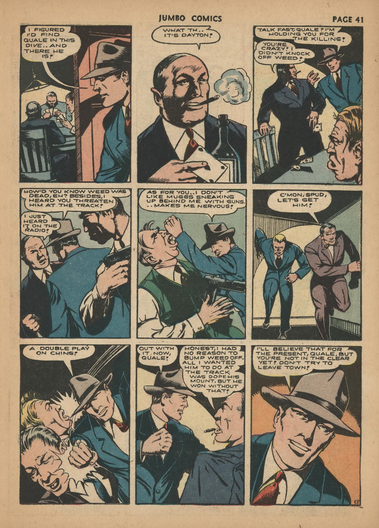 Read online Jumbo Comics comic -  Issue #44 - 43