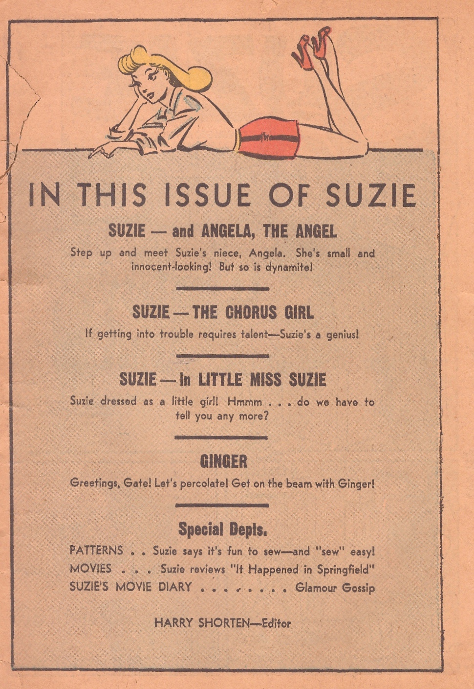 Read online Suzie Comics comic -  Issue #50 - 2
