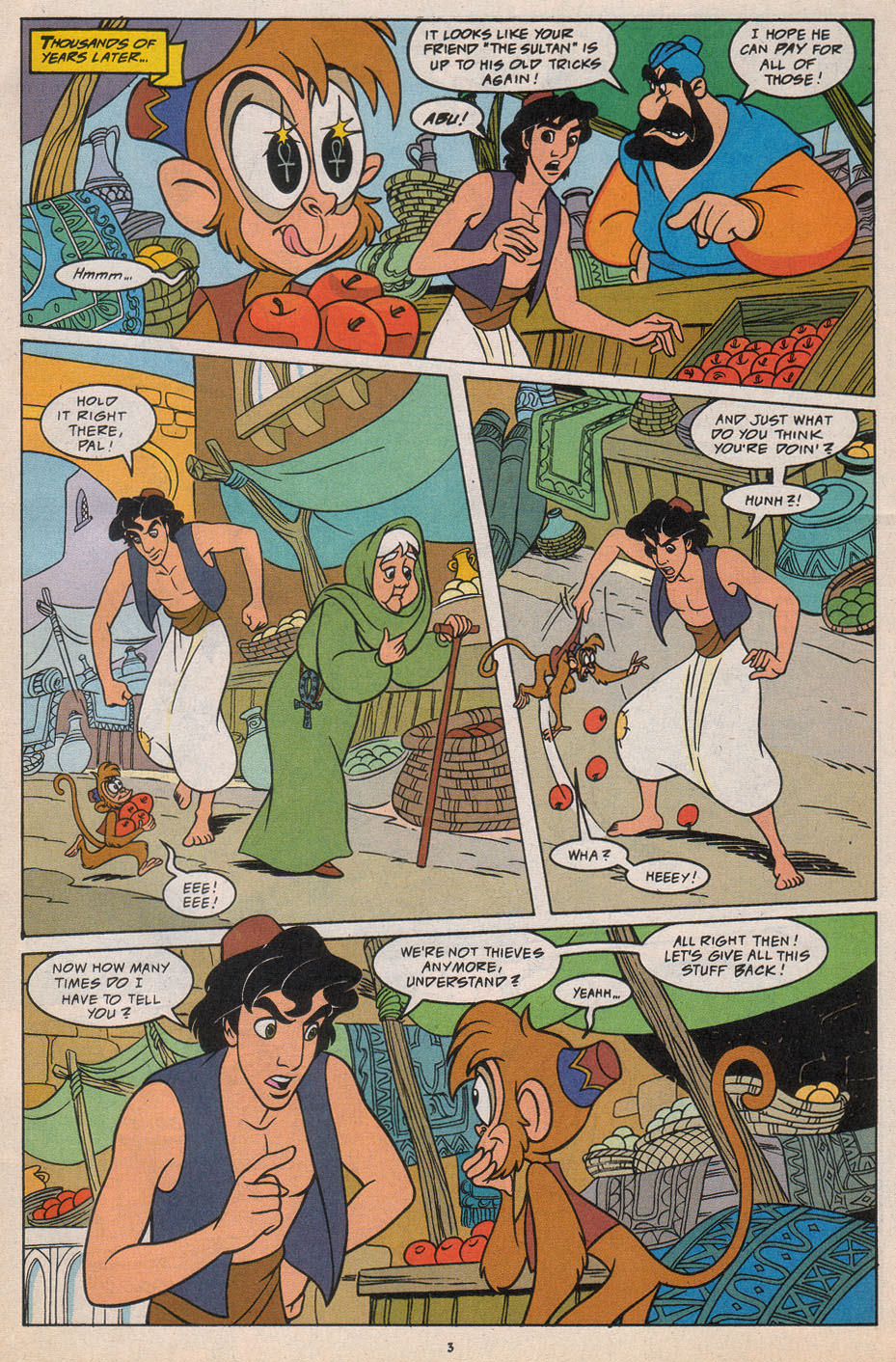 Read online Disney's Aladdin comic -  Issue #2 - 5