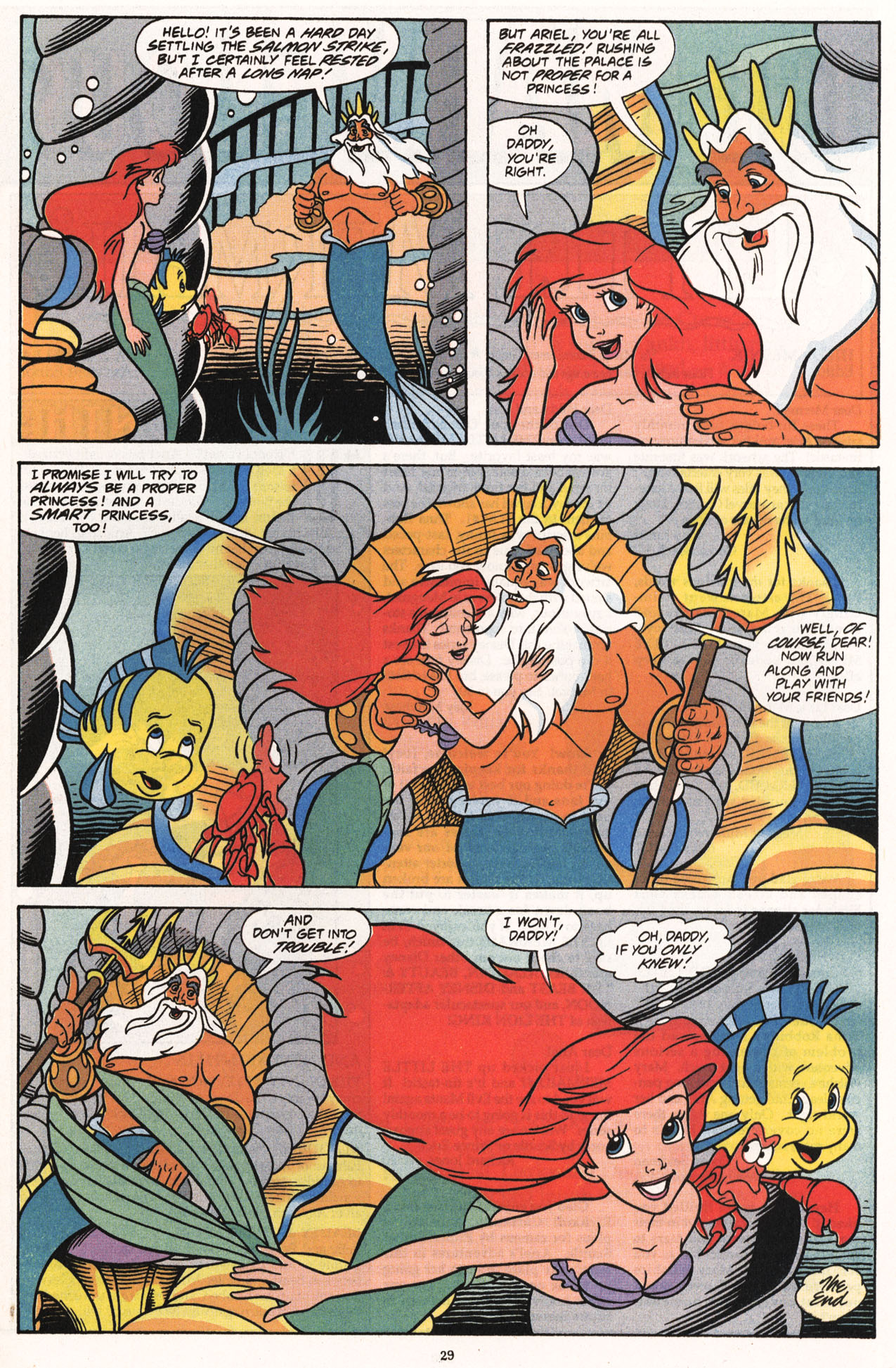 Read online Disney's The Little Mermaid comic -  Issue #3 - 30