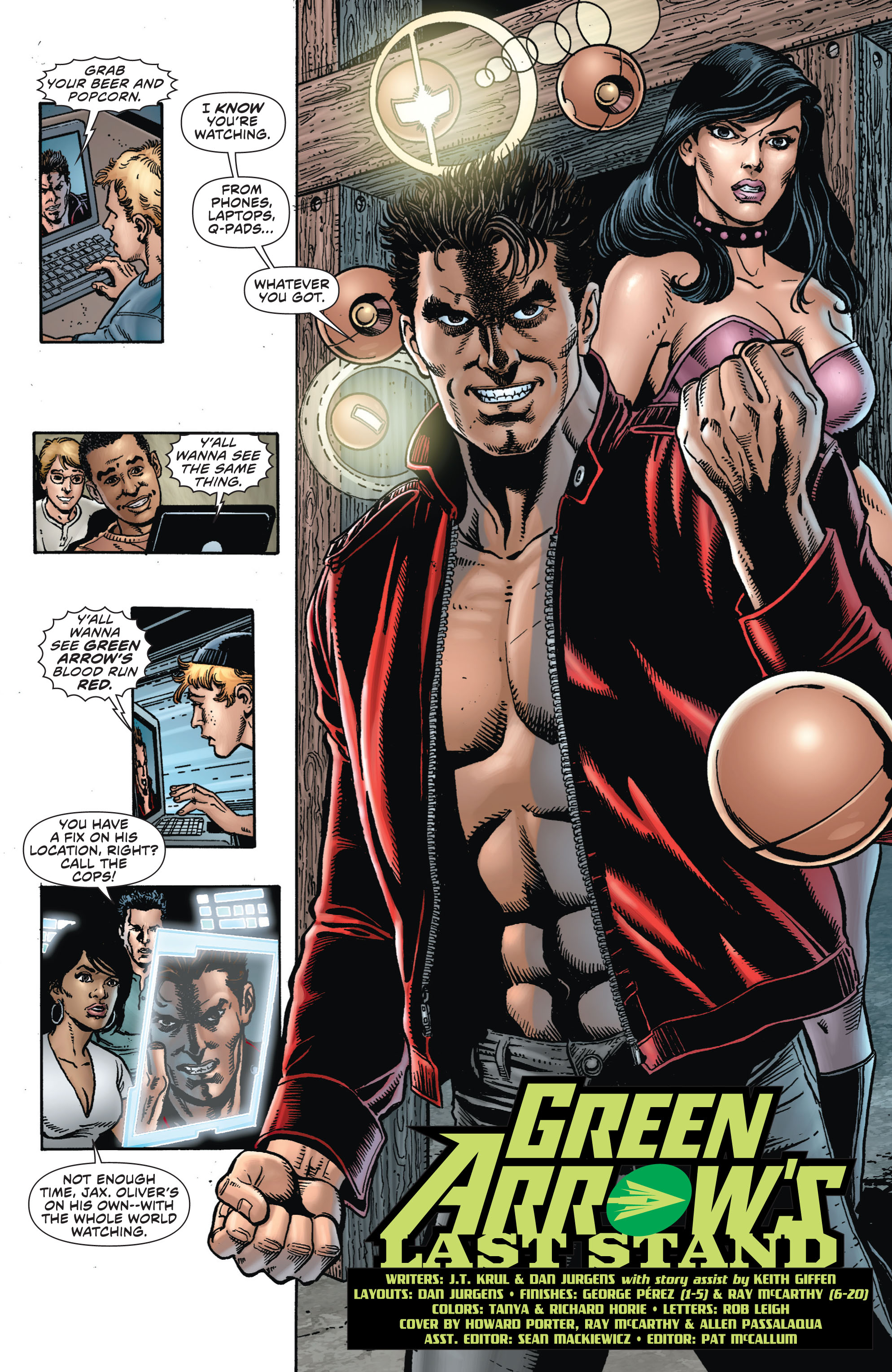 Read online Green Arrow (2011) comic -  Issue #3 - 2