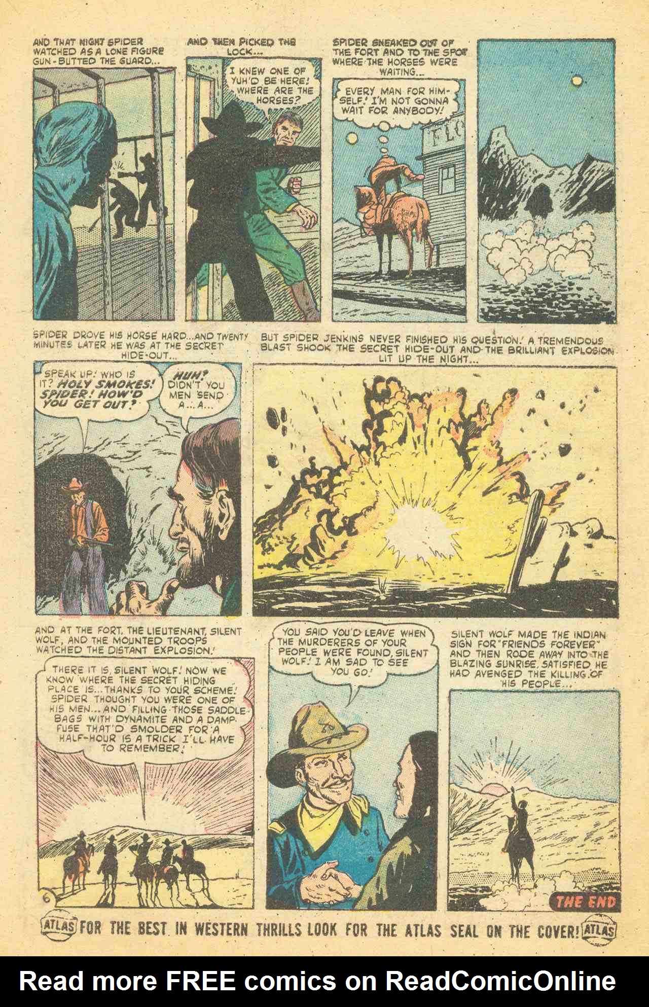 Read online Wild Western comic -  Issue #31 - 32