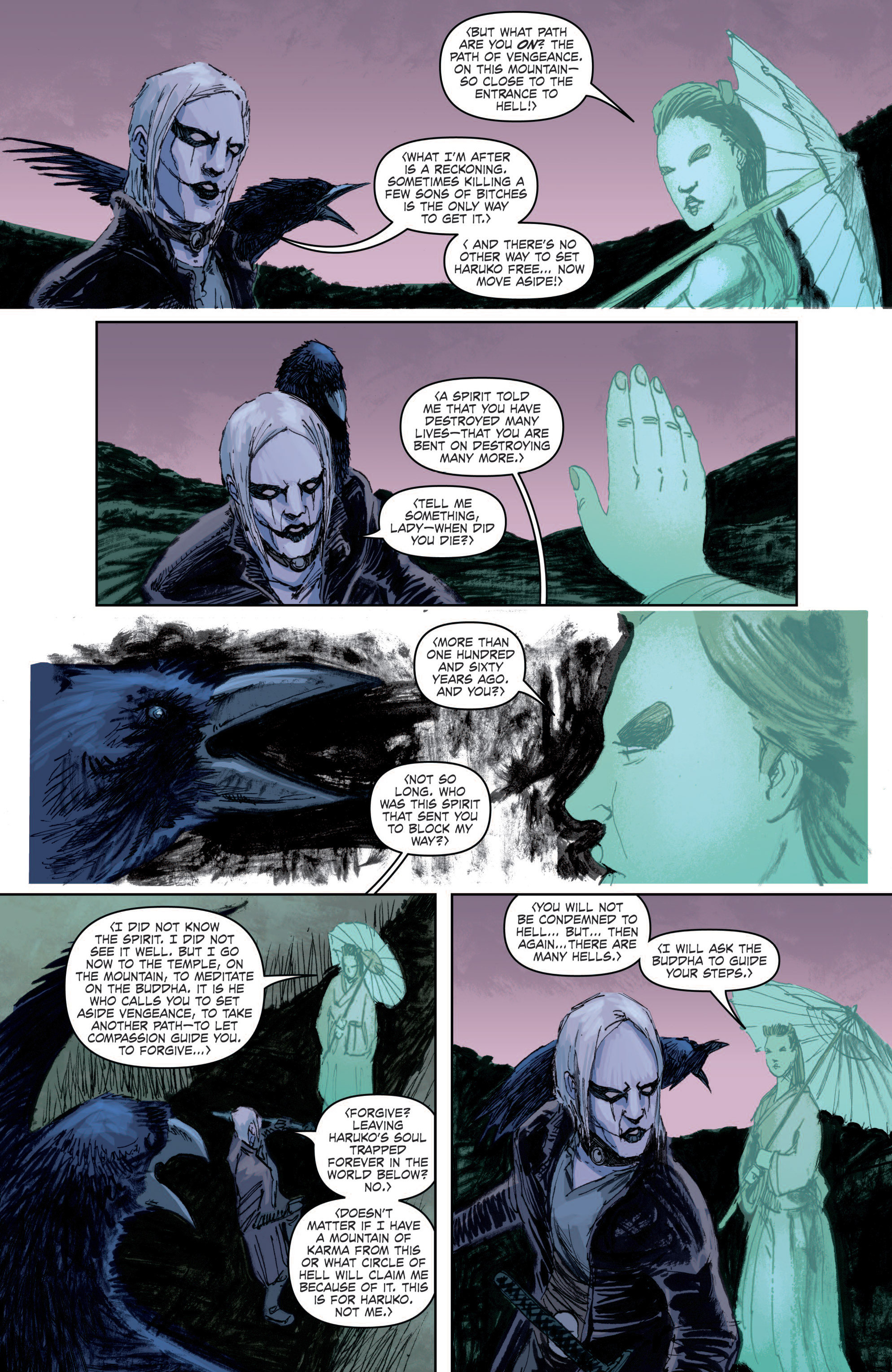 Read online The Crow: Death And Rebirth comic -  Issue #4 - 10