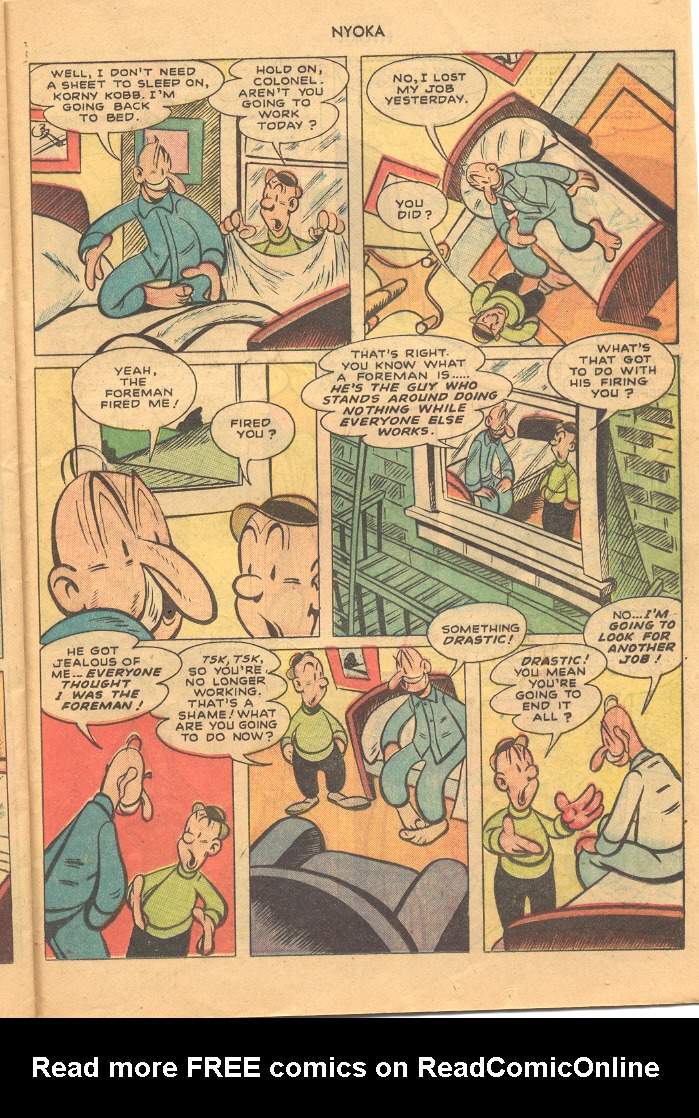 Read online Nyoka the Jungle Girl (1945) comic -  Issue #24 - 25