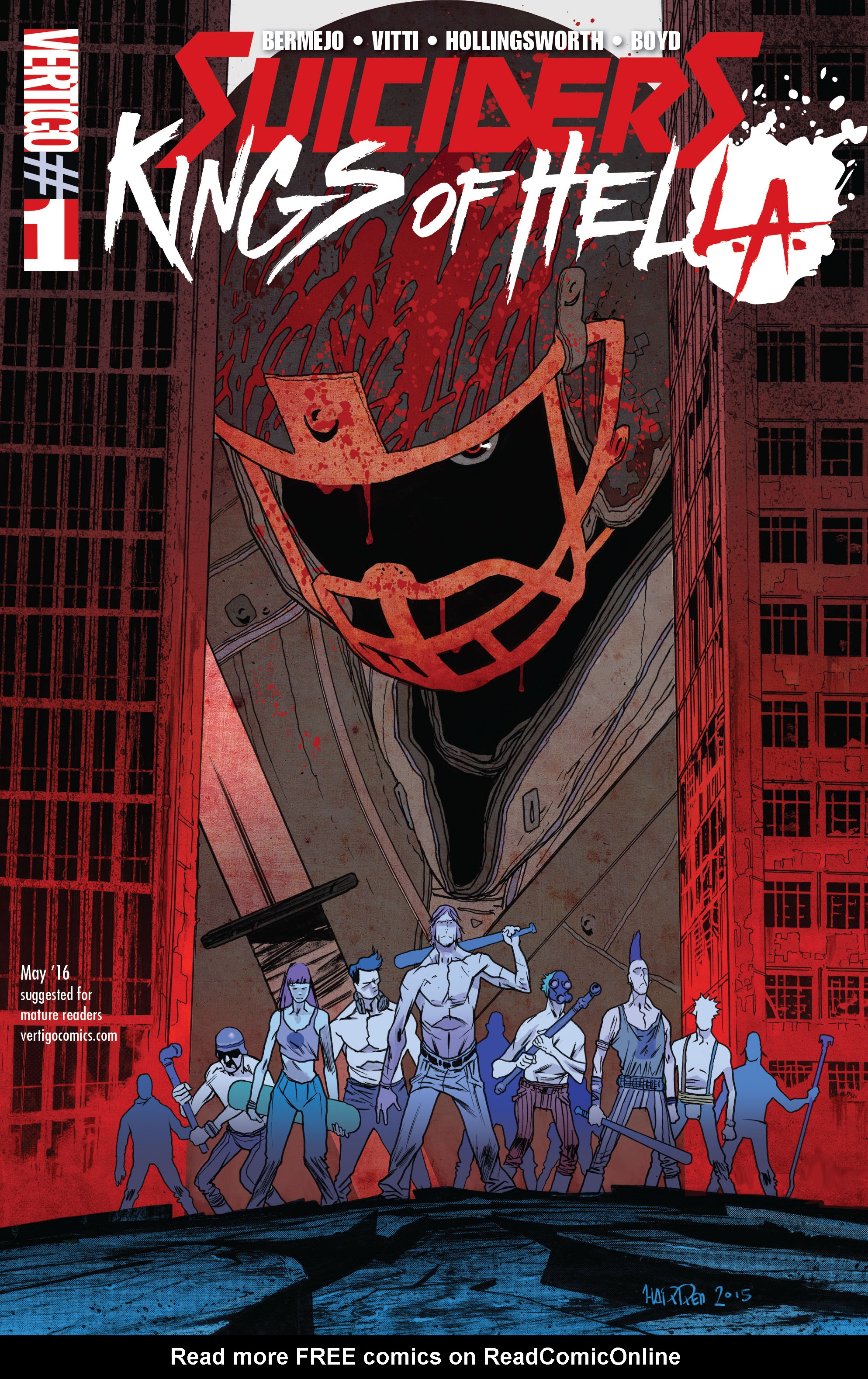 Read online Suiciders: Kings of Hell.A. comic -  Issue #1 - 2