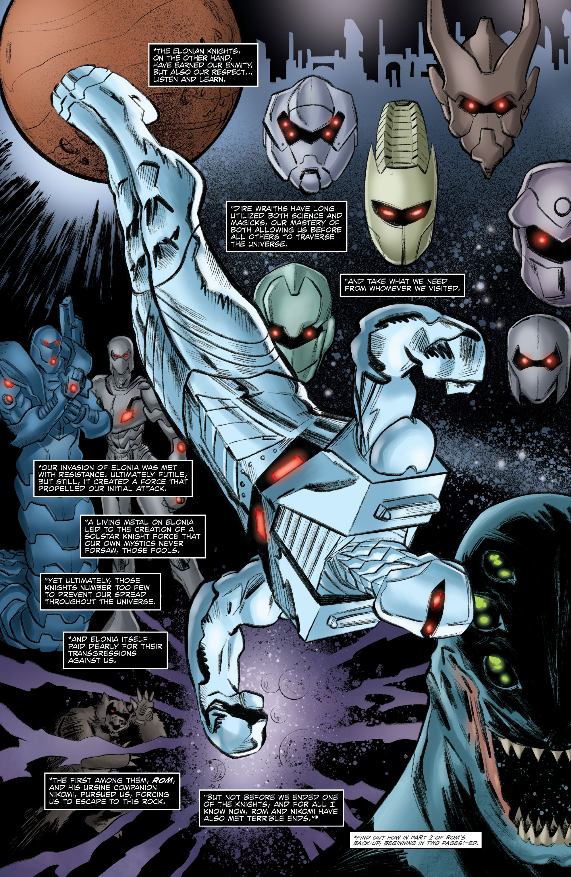 Read online ROM: Dire Wraiths comic -  Issue #2 - 21