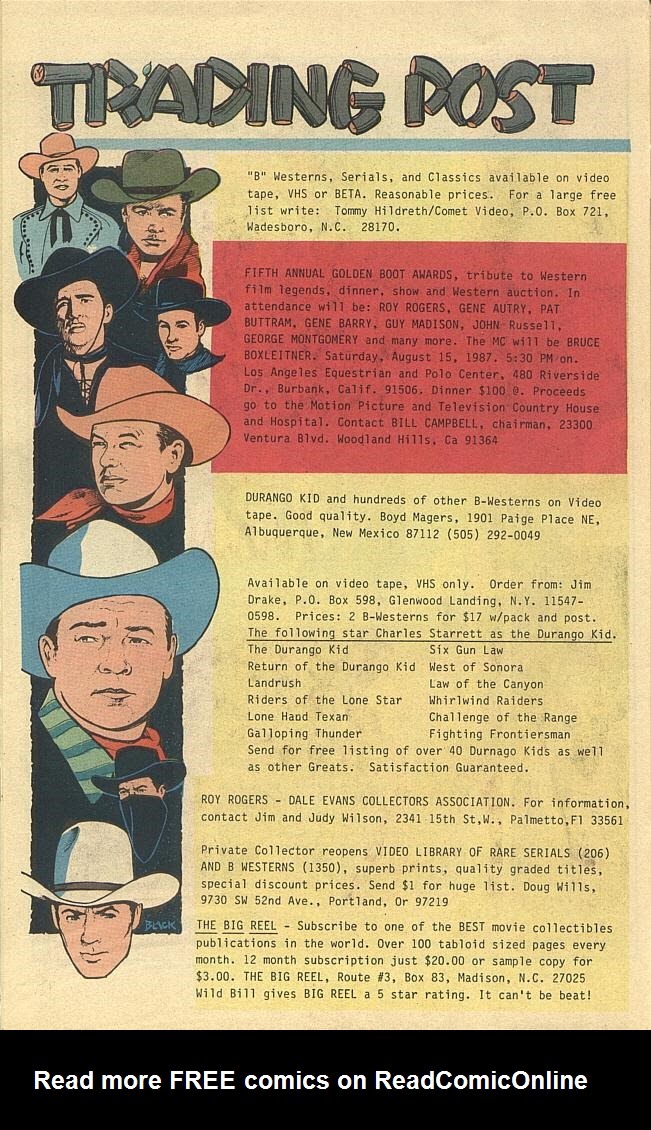 Read online Great American Western comic -  Issue #1 - 26