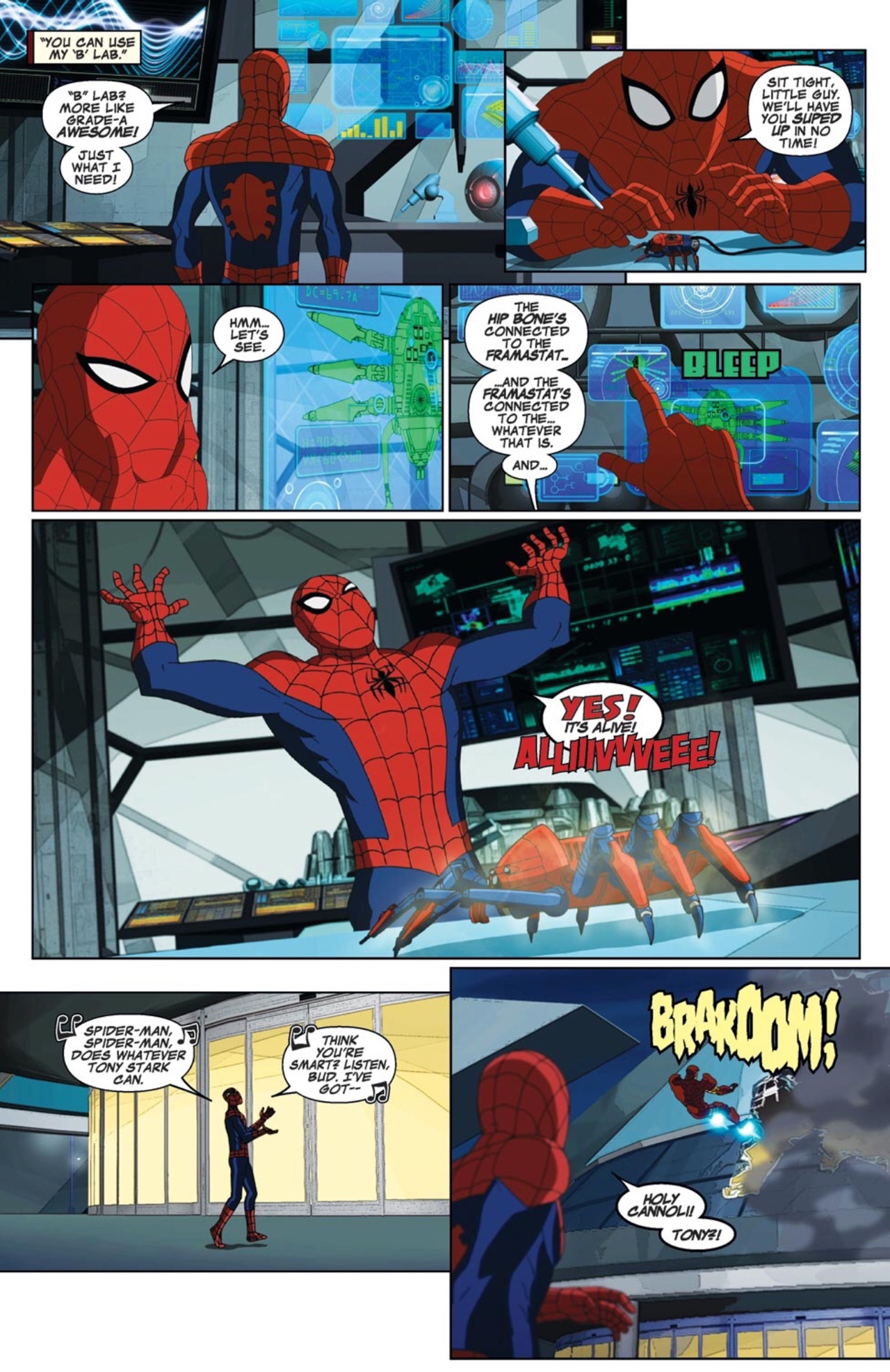 Read online Marvel Universe Ultimate Spider-Man: Web Warriors comic -  Issue #3 - 7