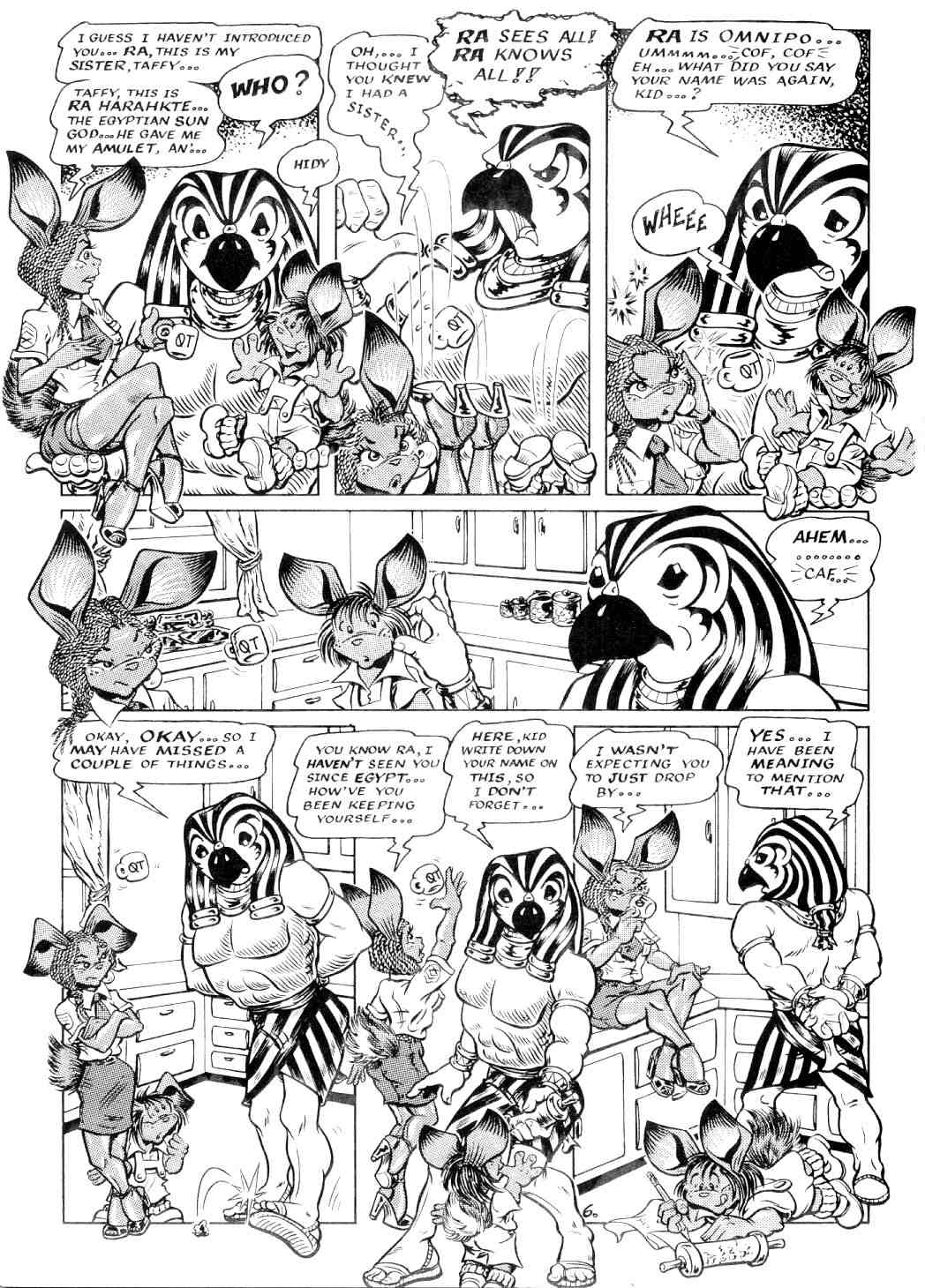 Read online Army  Surplus Komikz Featuring: Cutey Bunny comic -  Issue #4 - 8