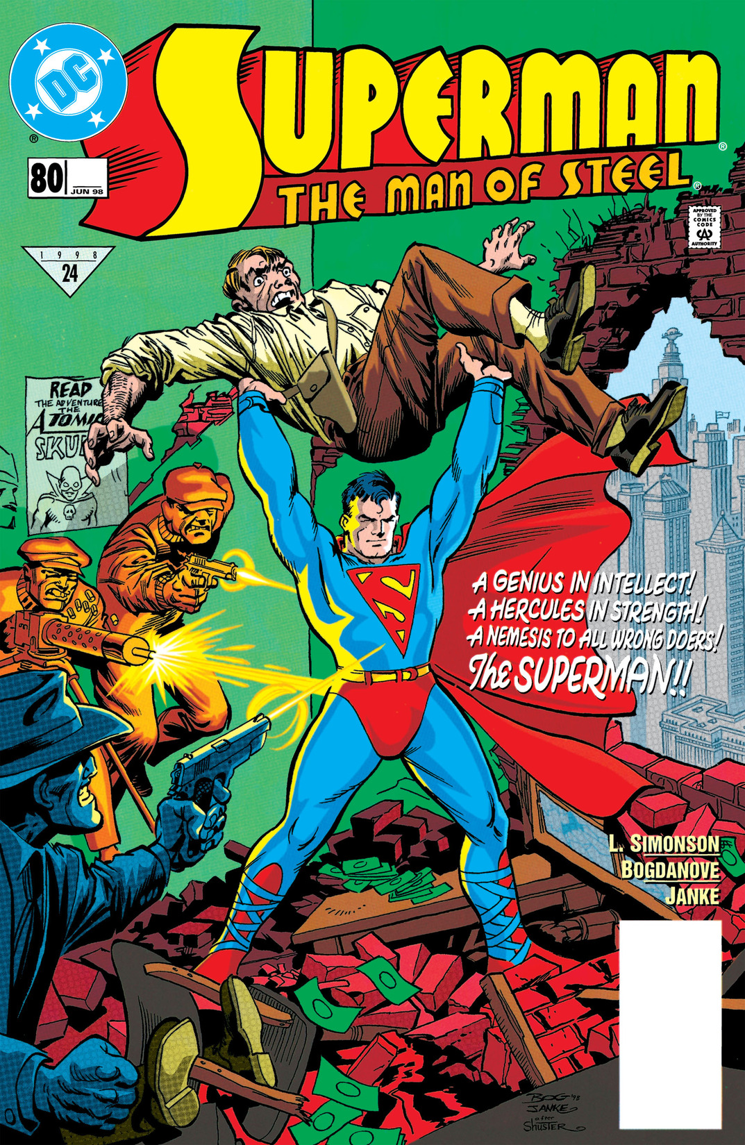 Read online Superman: The Man of Steel (1991) comic -  Issue #80 - 1