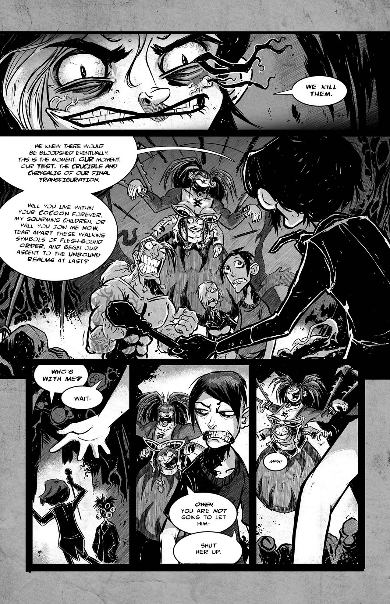 Read online Eldritch! comic -  Issue #5 - 21