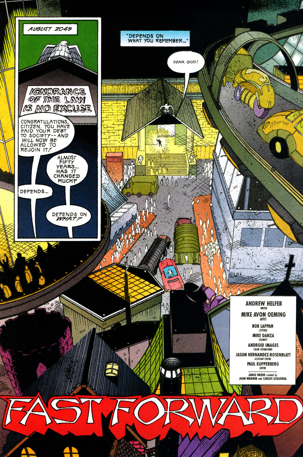 Read online Judge Dredd (1994) comic -  Issue #3 - 7