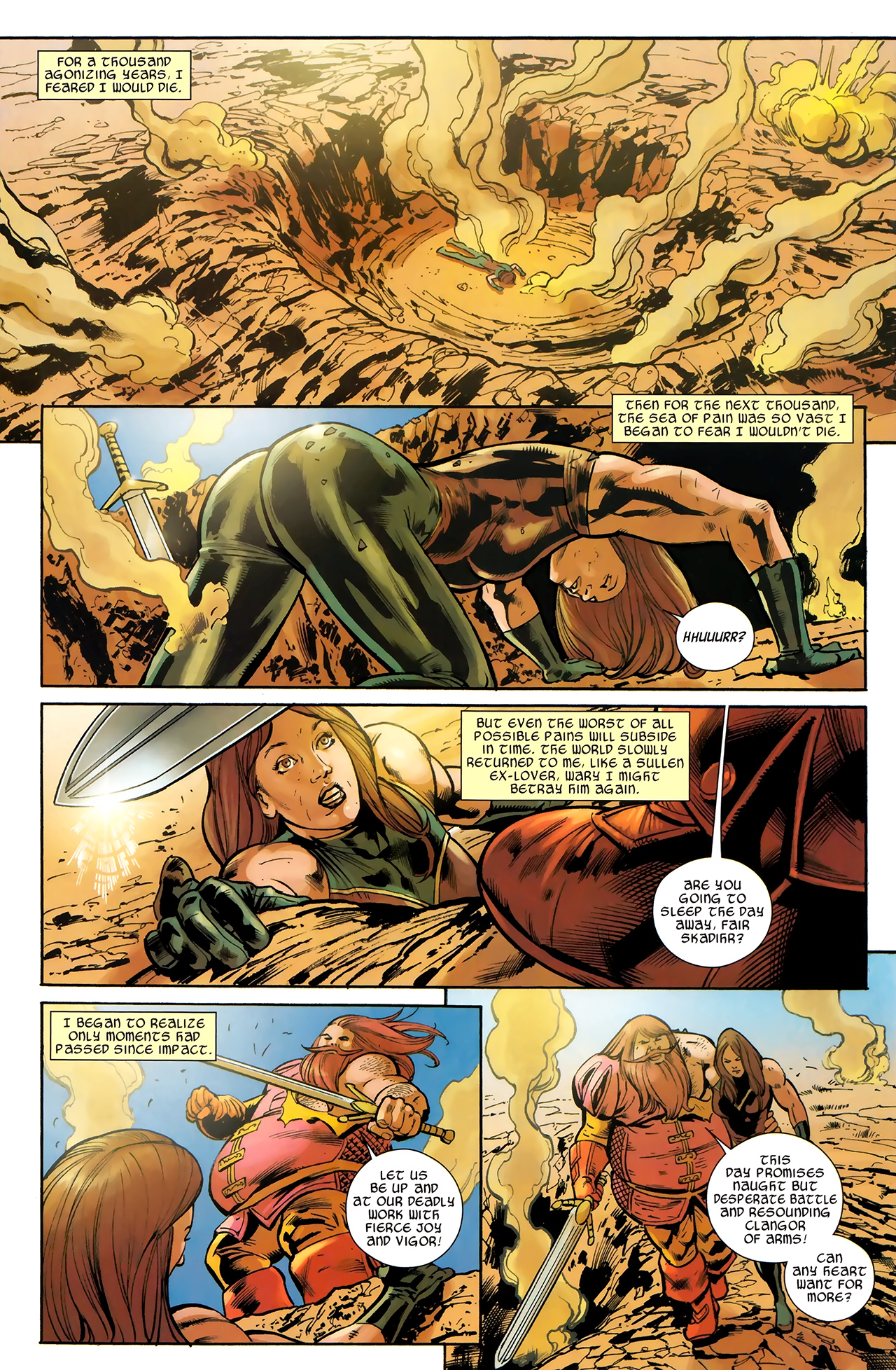 Read online Warriors Three comic -  Issue #4 - 4