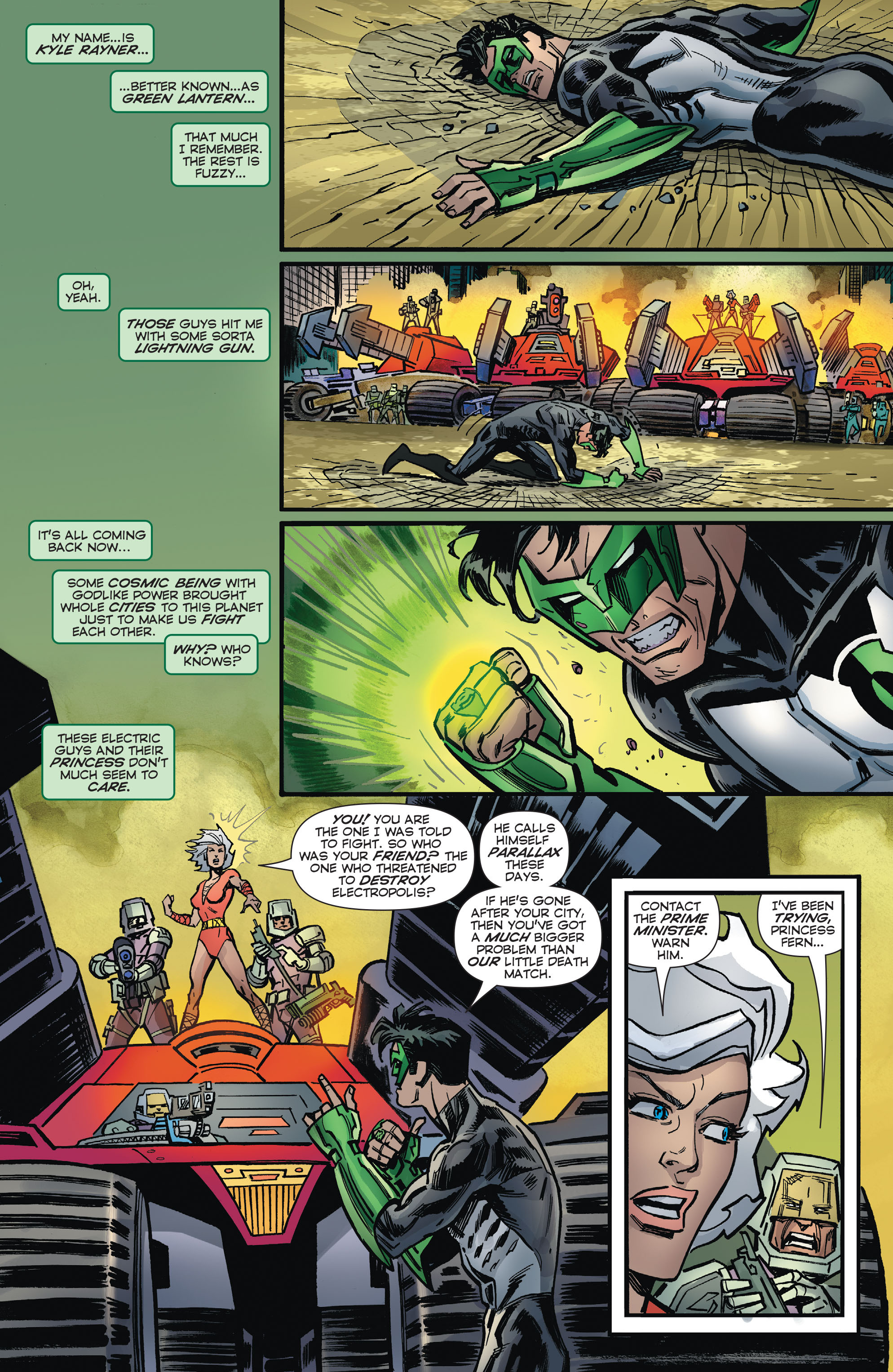 Read online Convergence Green Lantern/Parallax comic -  Issue #2 - 2