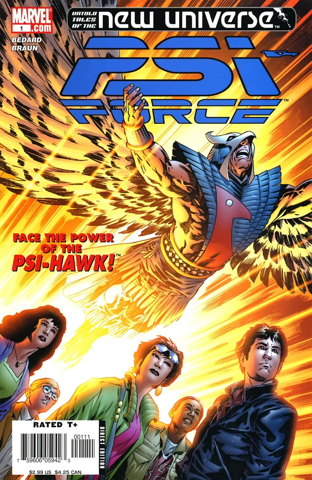 Read online Untold Tales Of The New Universe: Psi-Force comic -  Issue # Full - 1
