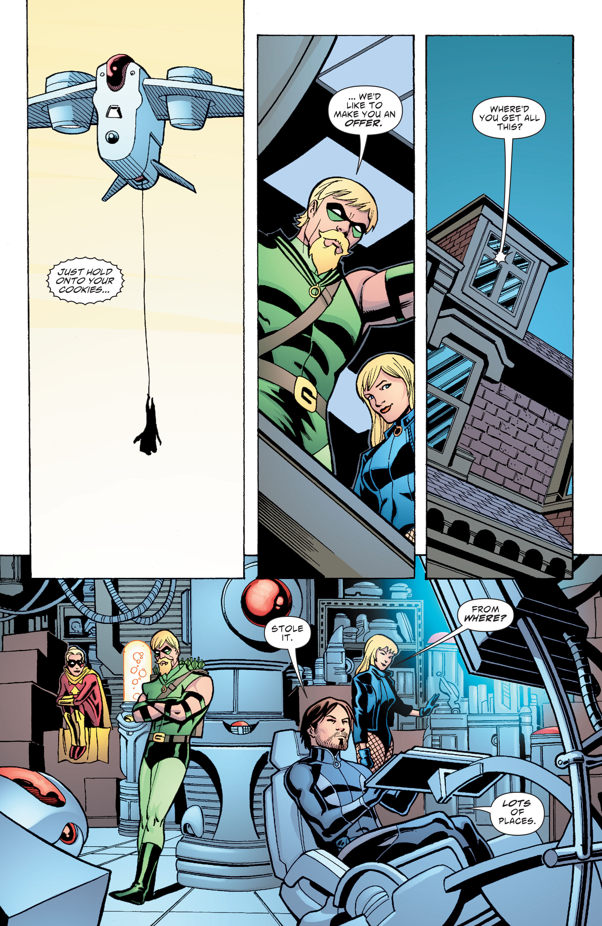 Read online Green Arrow/Black Canary comic -  Issue #8 - 8