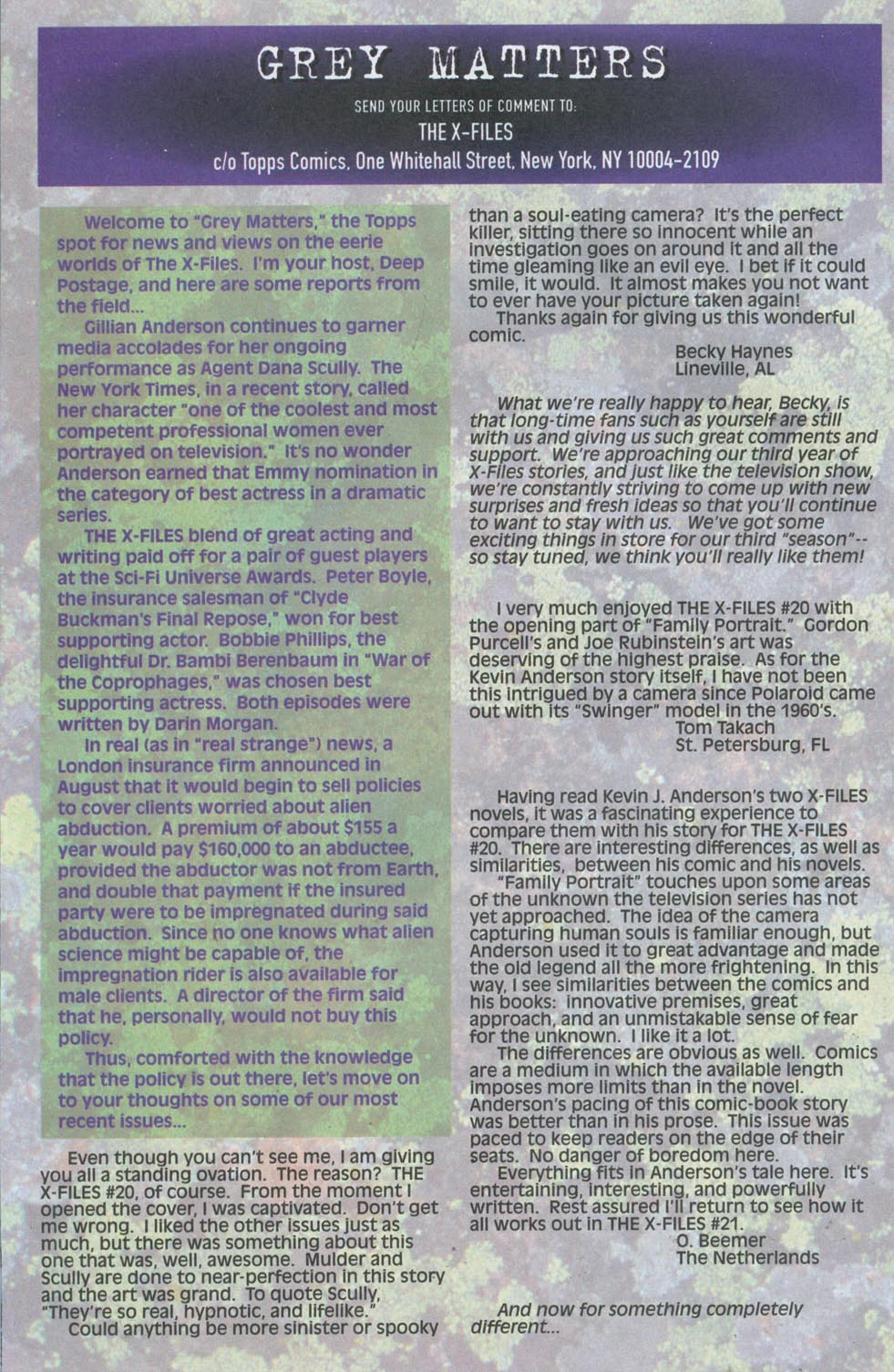 Read online The X-Files (1995) comic -  Issue #24 - 25