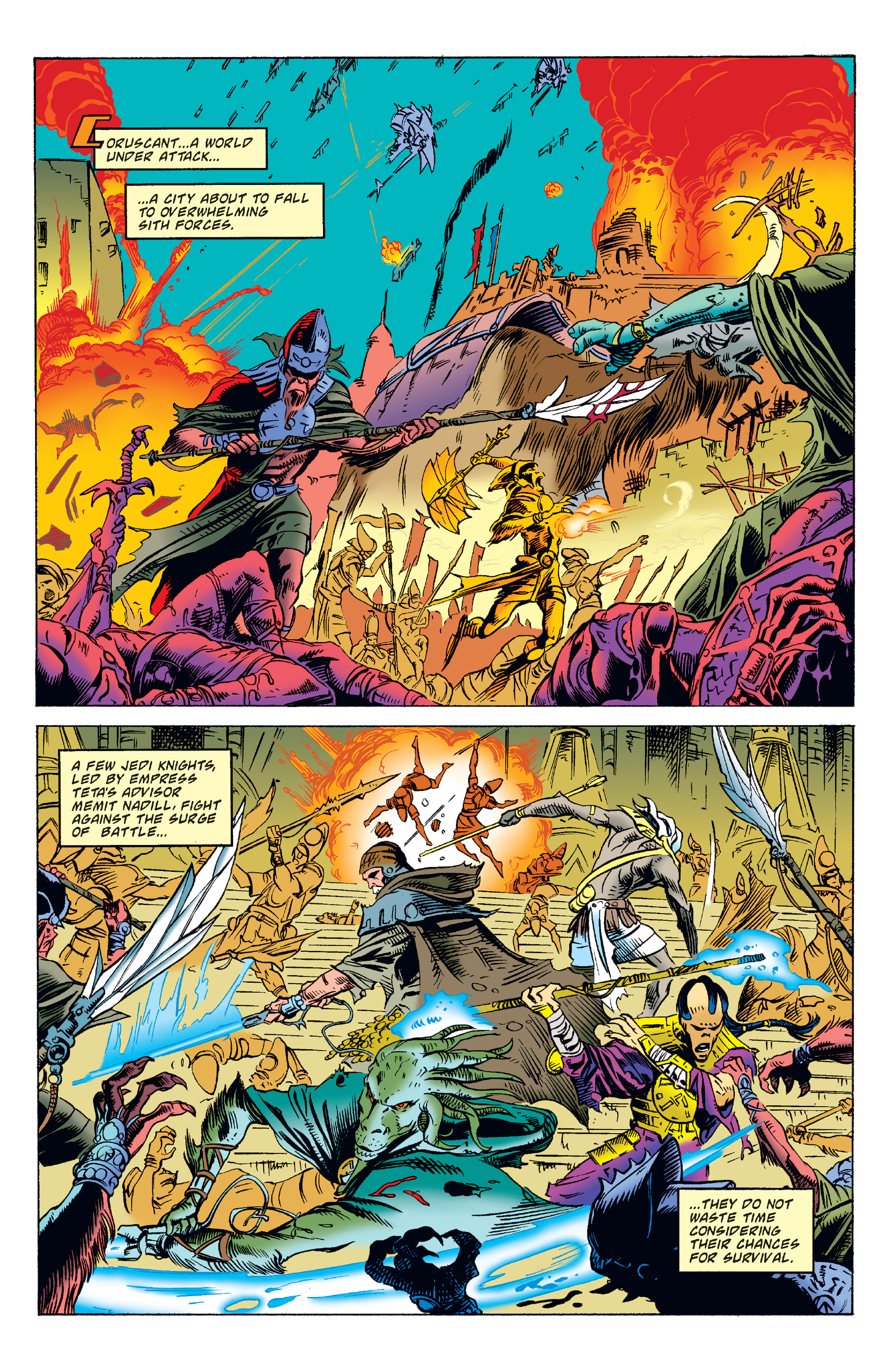 Read online Star Wars: Tales of the Jedi - The Fall of the Sith Empire comic -  Issue #4 - 9