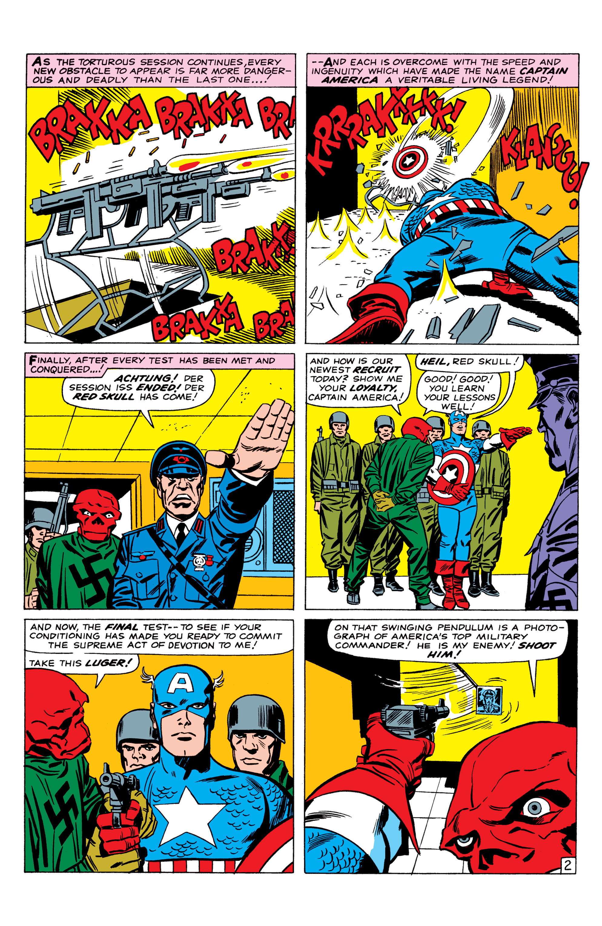 Read online Marvel Masterworks: Captain America comic -  Issue # TPB 1 (Part 1) - 96