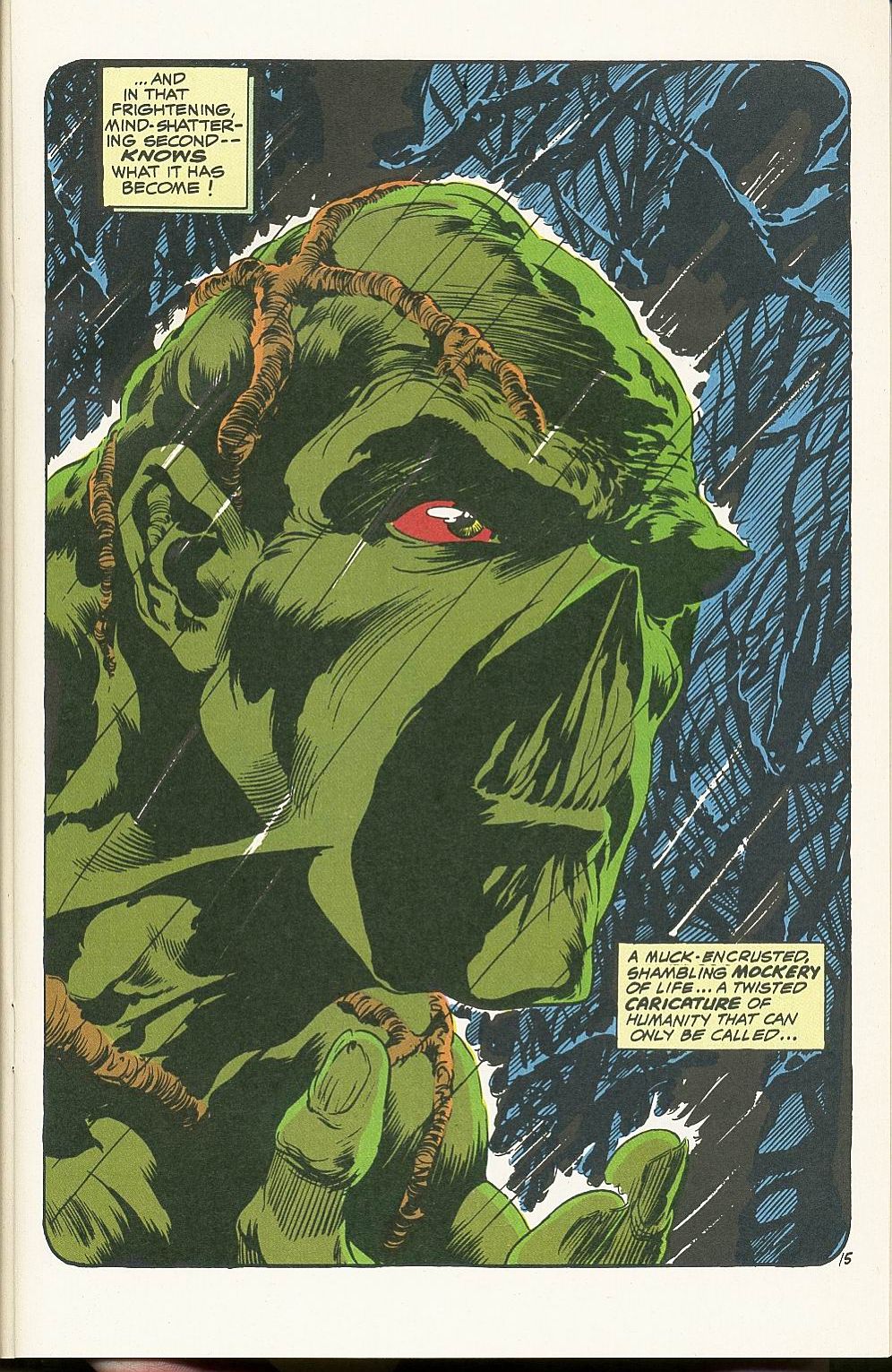 Read online Roots of the Swamp Thing comic -  Issue #1 - 17