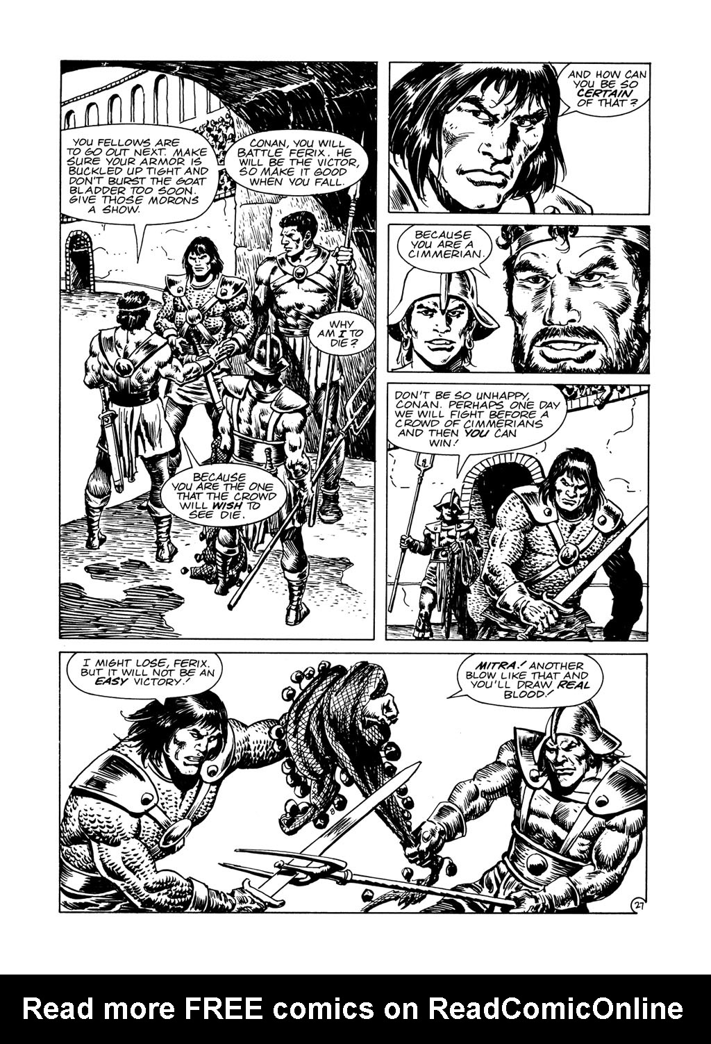 Read online The Savage Sword Of Conan comic -  Issue #146 - 32