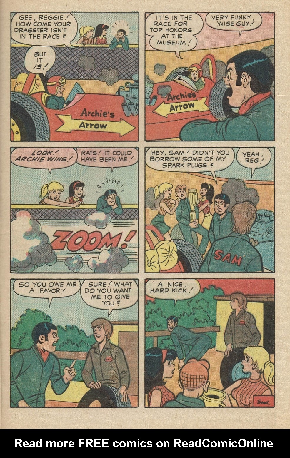 Read online Reggie and Me (1966) comic -  Issue #56 - 32