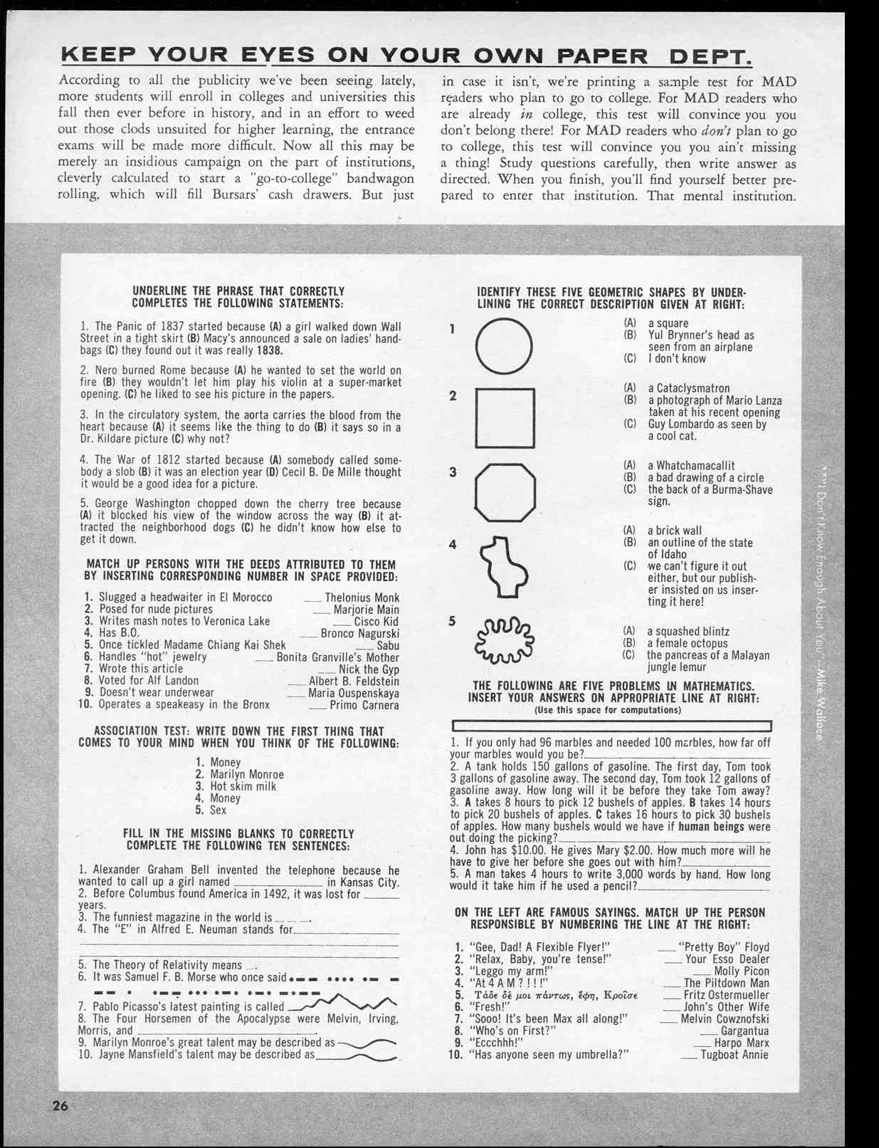 Read online MAD comic -  Issue #35 - 28