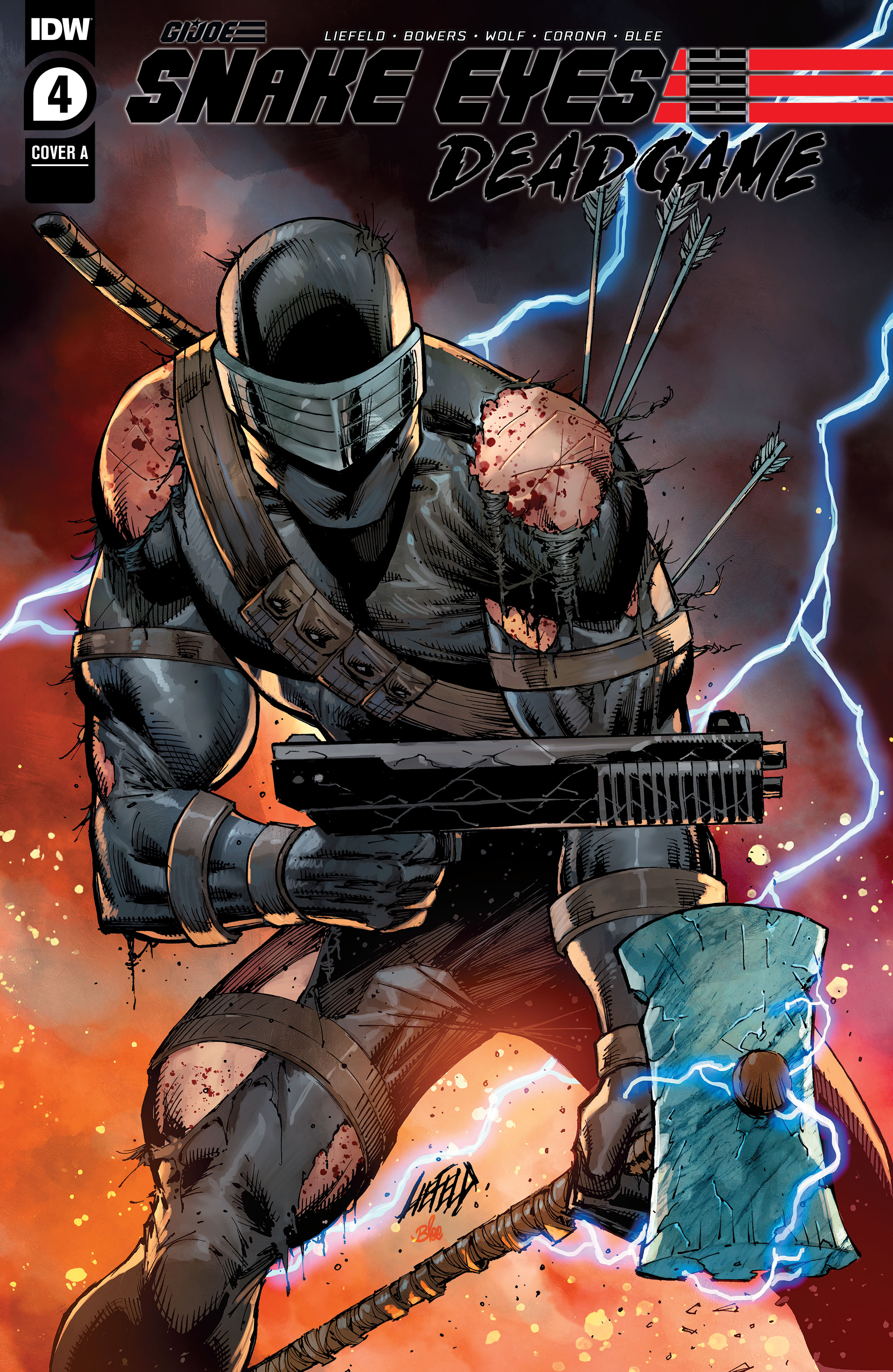 Read online Snake Eyes: Deadgame comic -  Issue #4 - 1