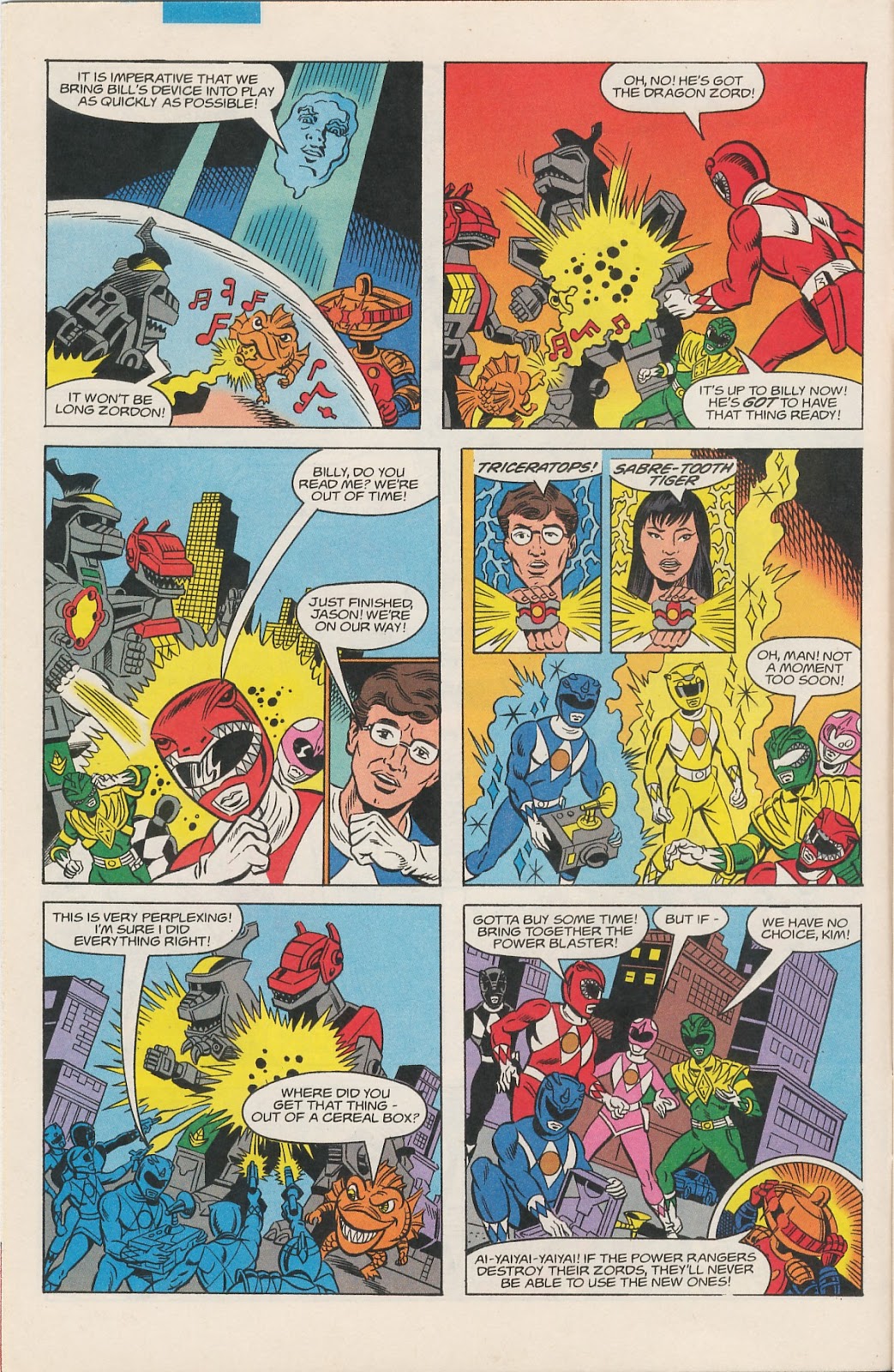 Mighty Morphin Power Rangers Saga issue 3 - Page 12