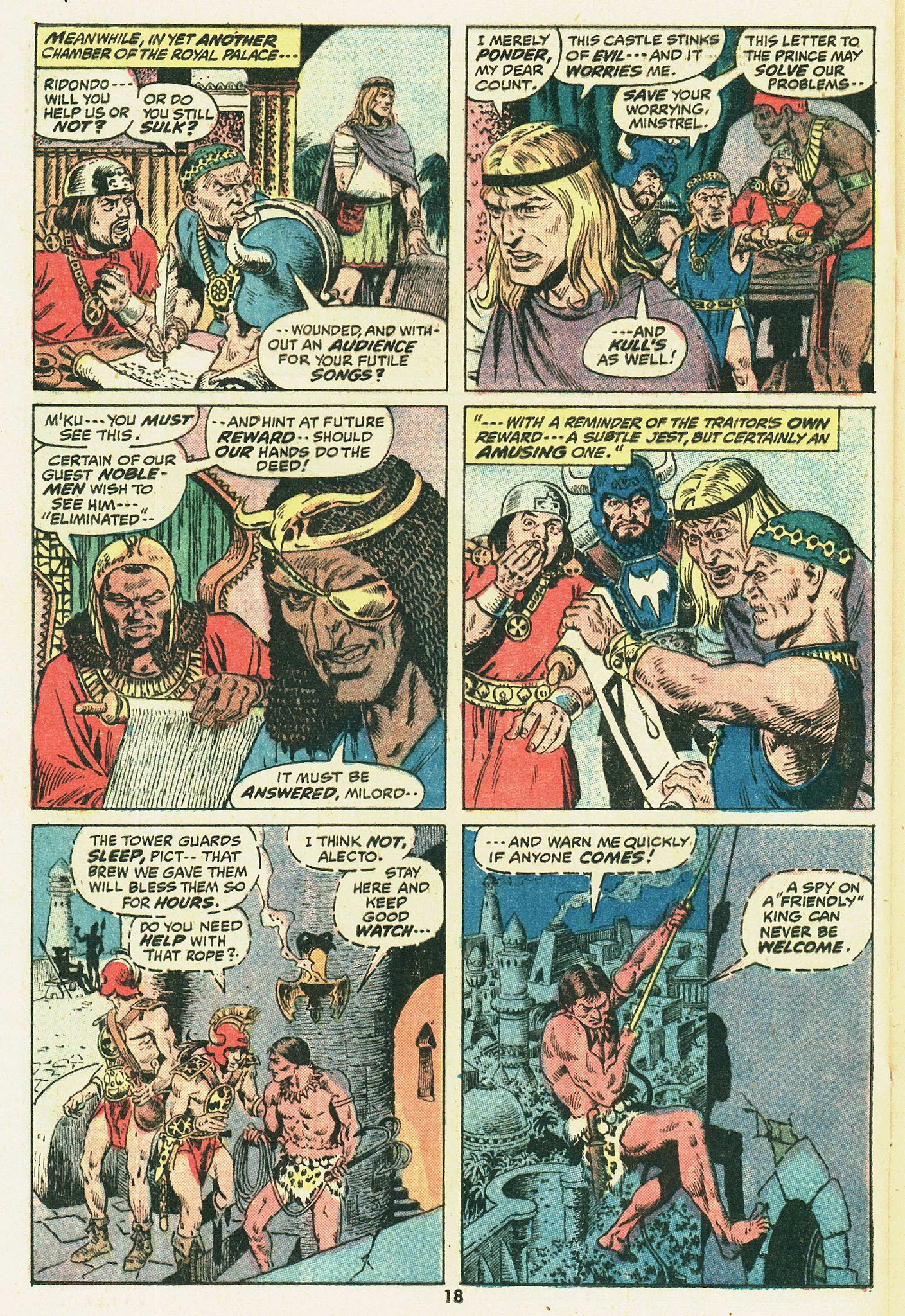 Read online Kull, the Conqueror (1971) comic -  Issue #5 - 14