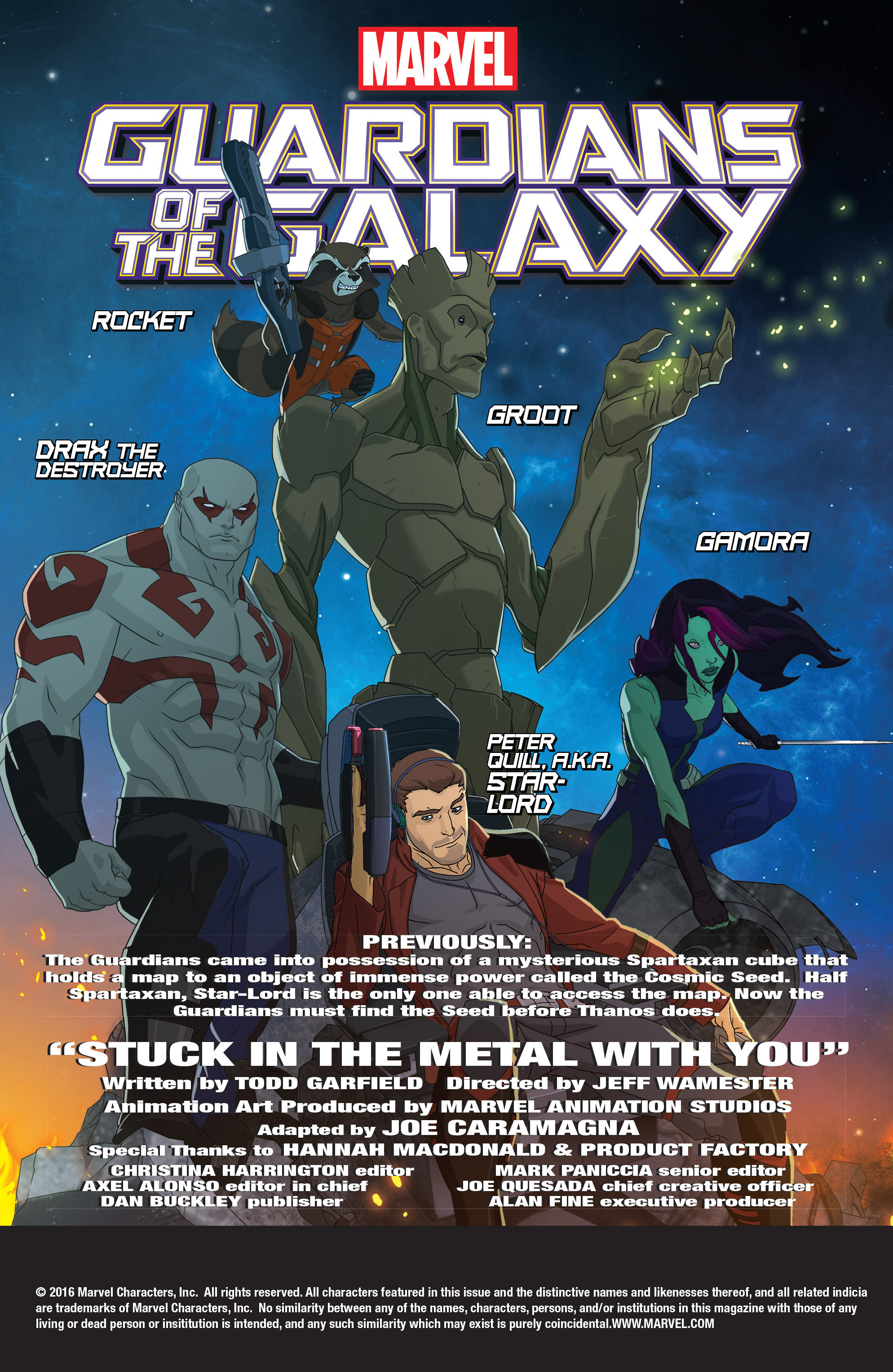 Read online Marvel Universe Guardians of the Galaxy [II] comic -  Issue #13 - 2