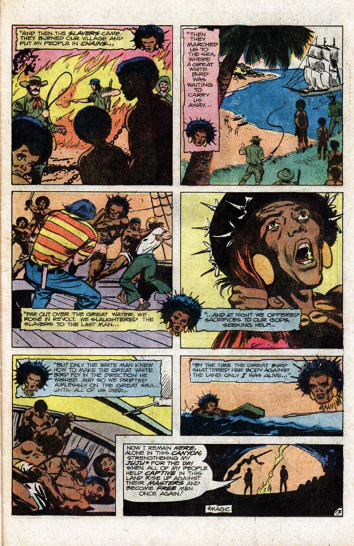 Read online Weird Western Tales (1972) comic -  Issue #41 - 25