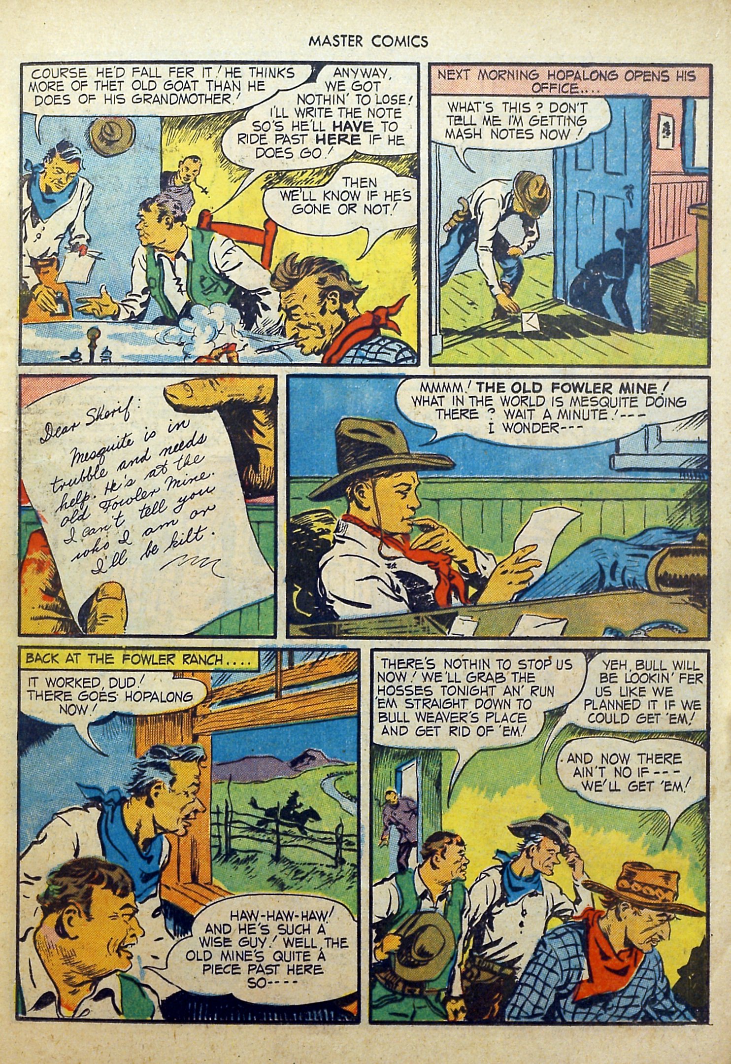 Read online Master Comics comic -  Issue #46 - 19