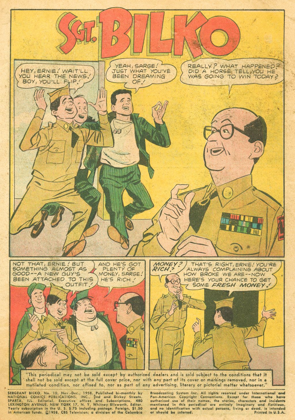 Read online Sergeant Bilko comic -  Issue #10 - 3