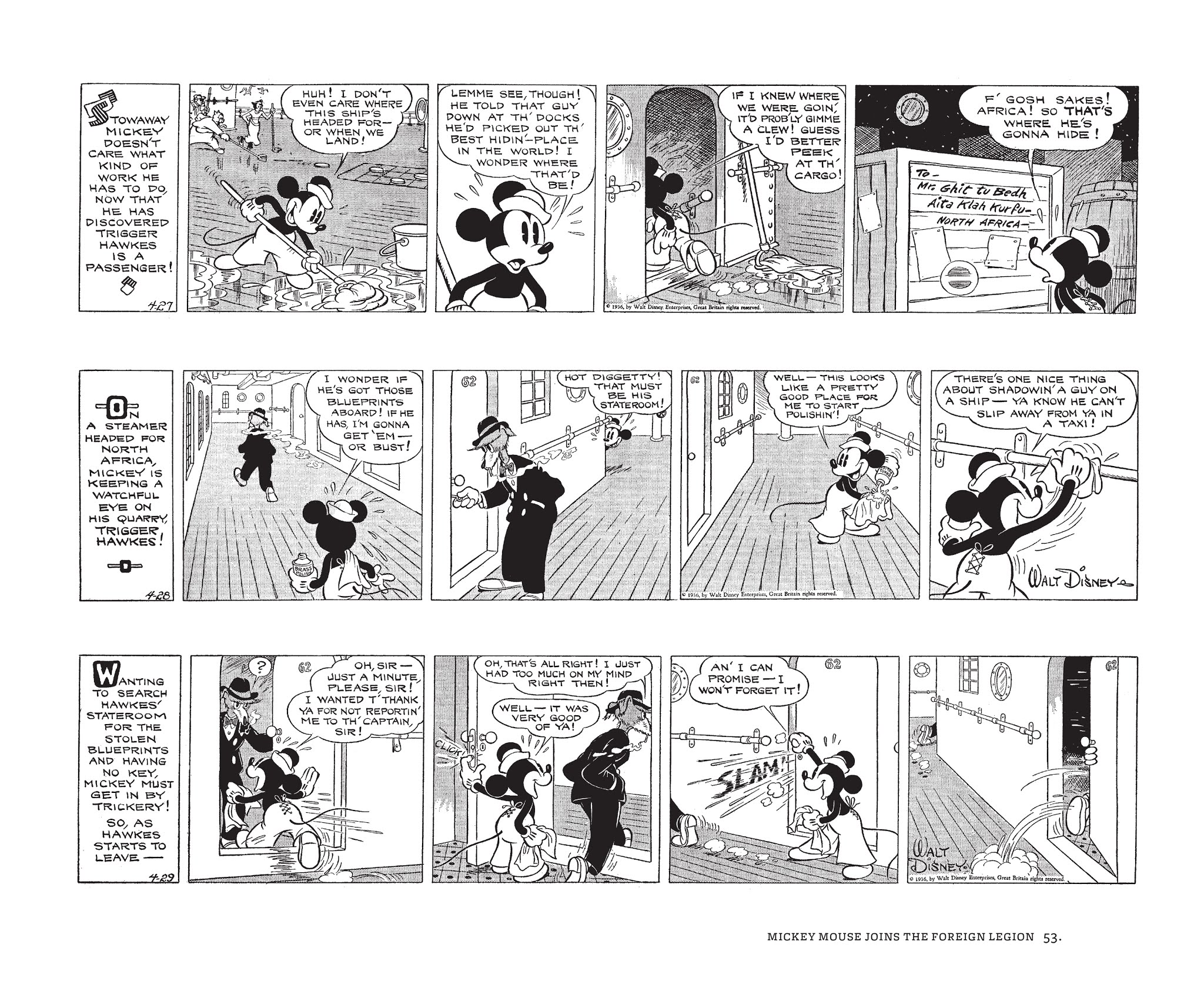 Read online Walt Disney's Mickey Mouse by Floyd Gottfredson comic -  Issue # TPB 4 (Part 1) - 53