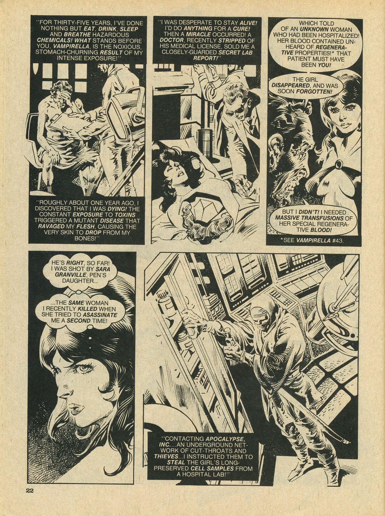 Read online Vampirella (1969) comic -  Issue #95 - 22