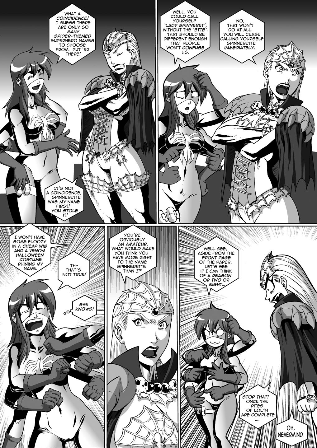 Read online Spinnerette comic -  Issue #2 - 12