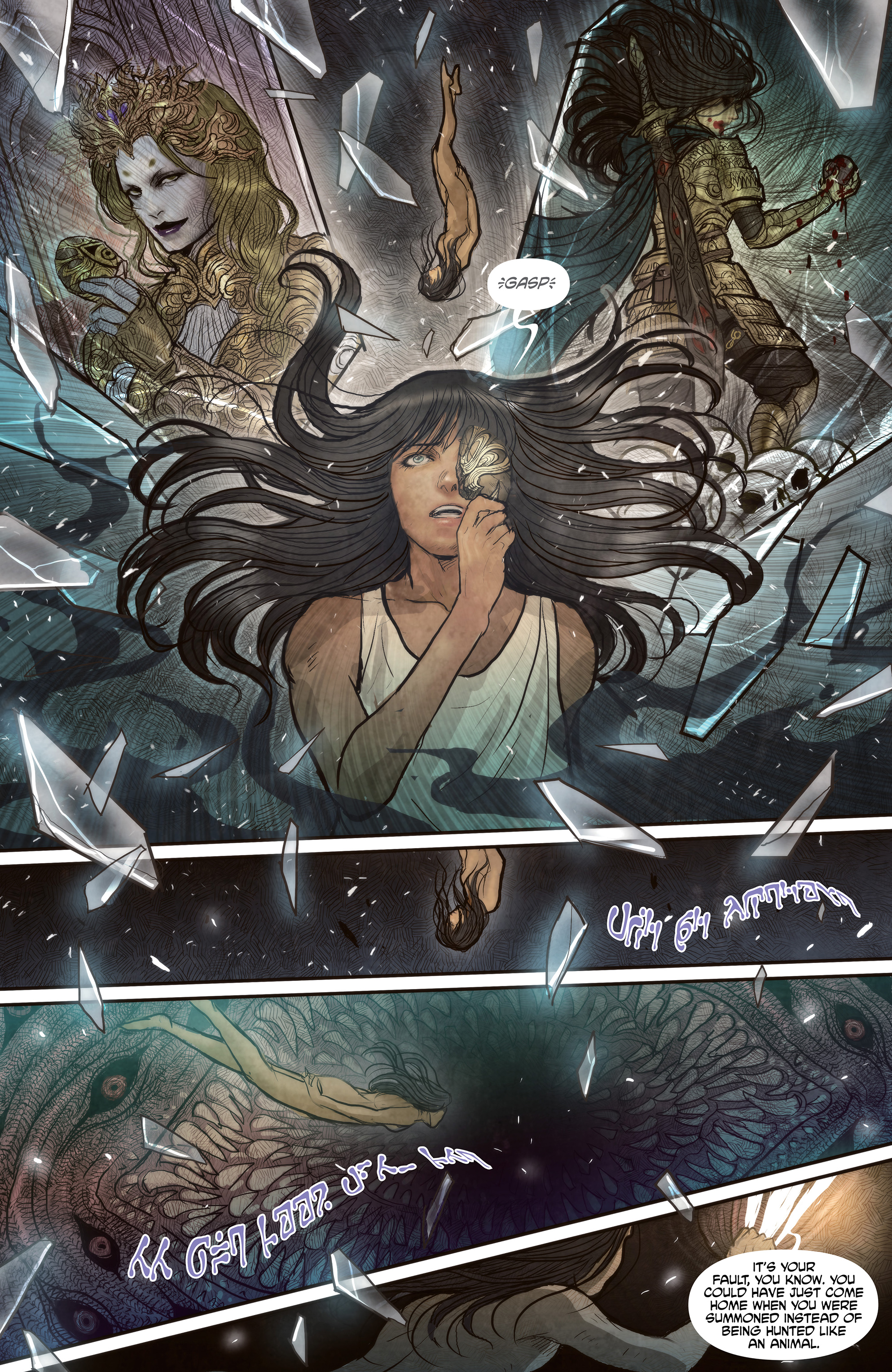 Read online Monstress comic -  Issue #12 - 21