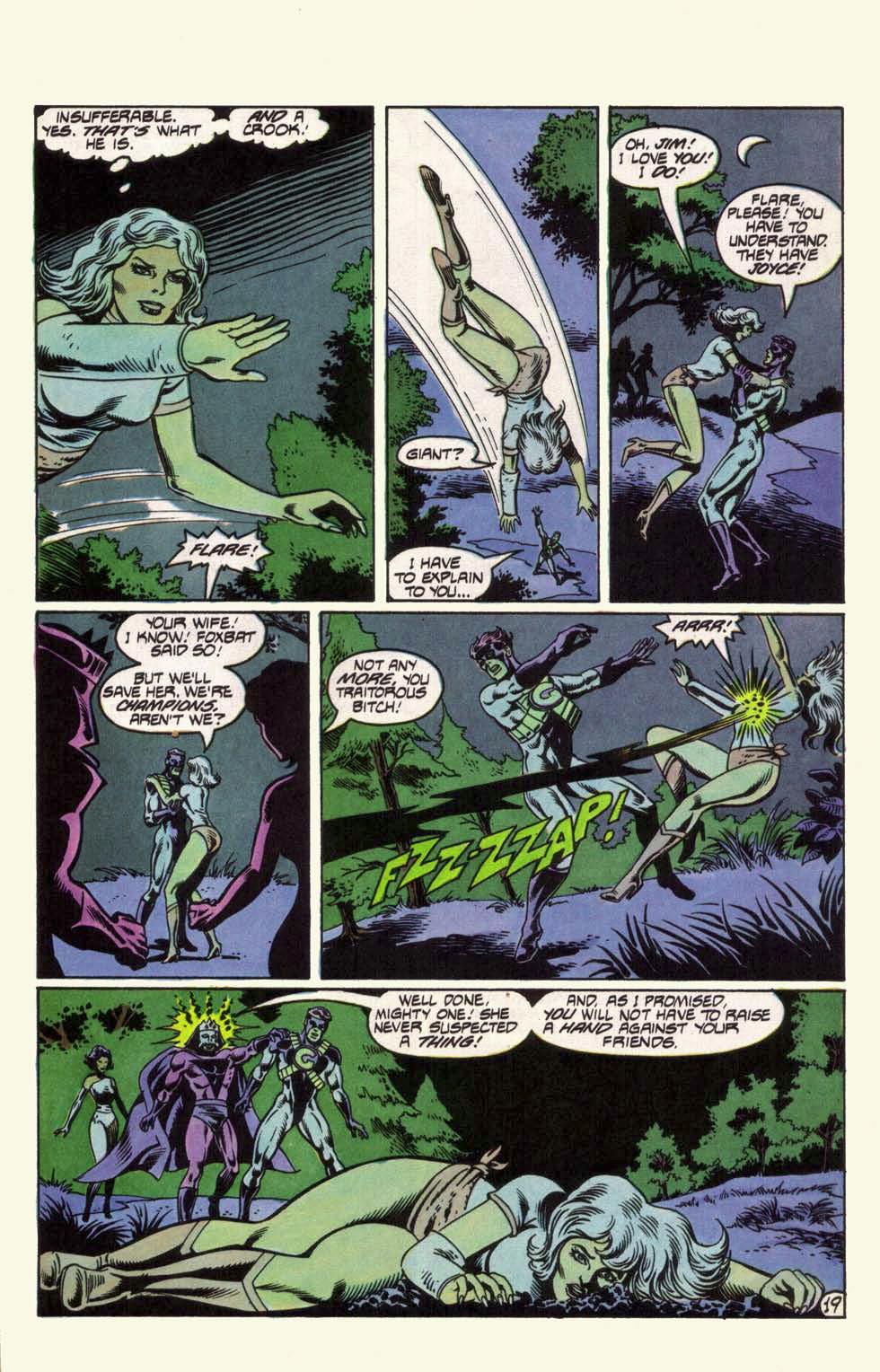 Read online Champions (1986) comic -  Issue #5 - 20