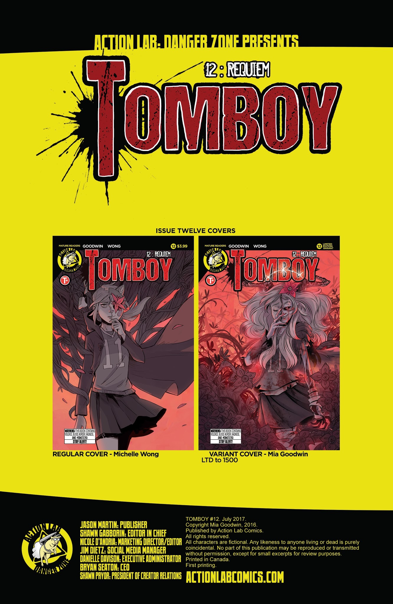 Read online Tomboy comic -  Issue #12 - 2