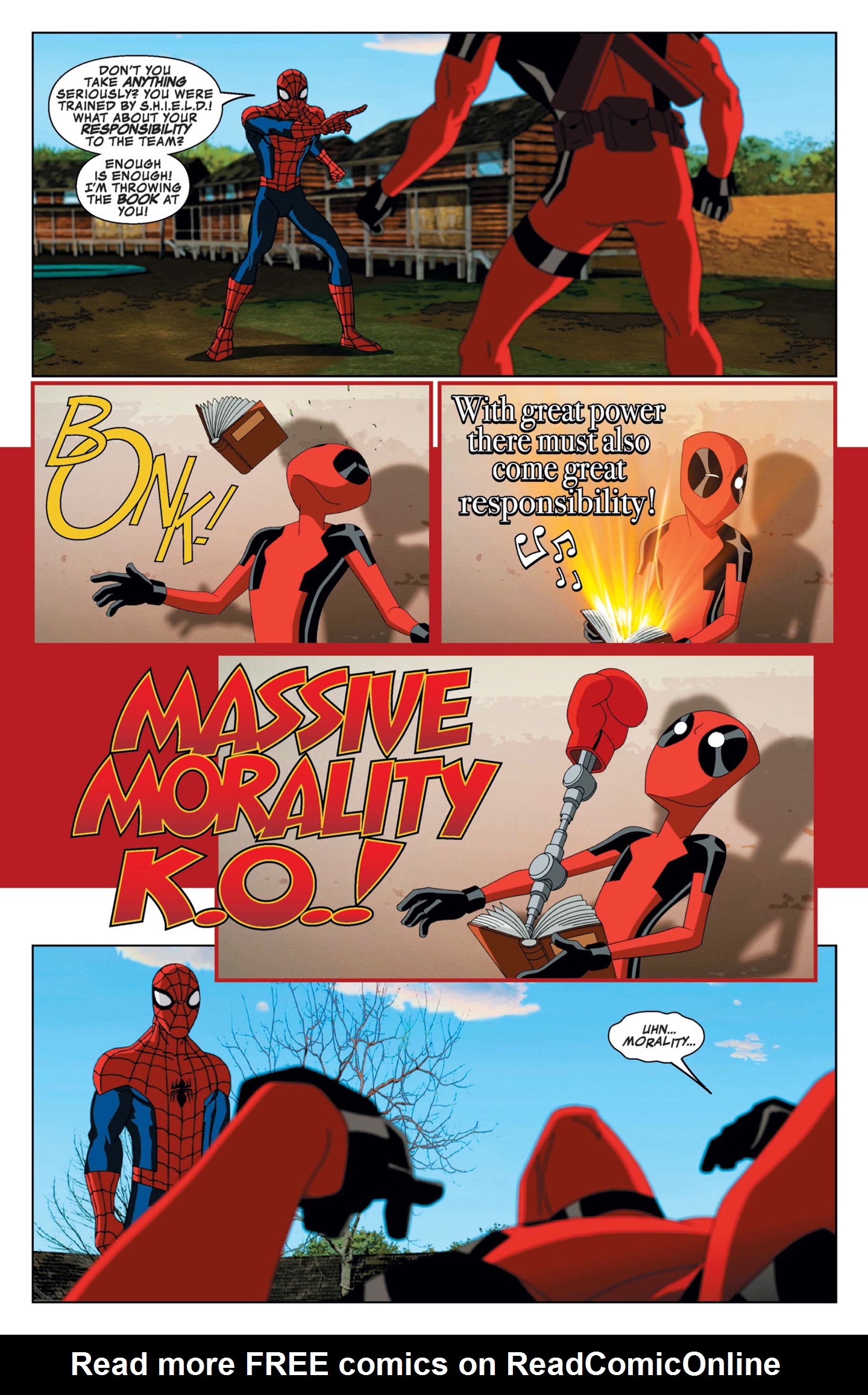 Read online Marvel Universe Ultimate Spider-Man: Web Warriors comic -  Issue #8 - 27