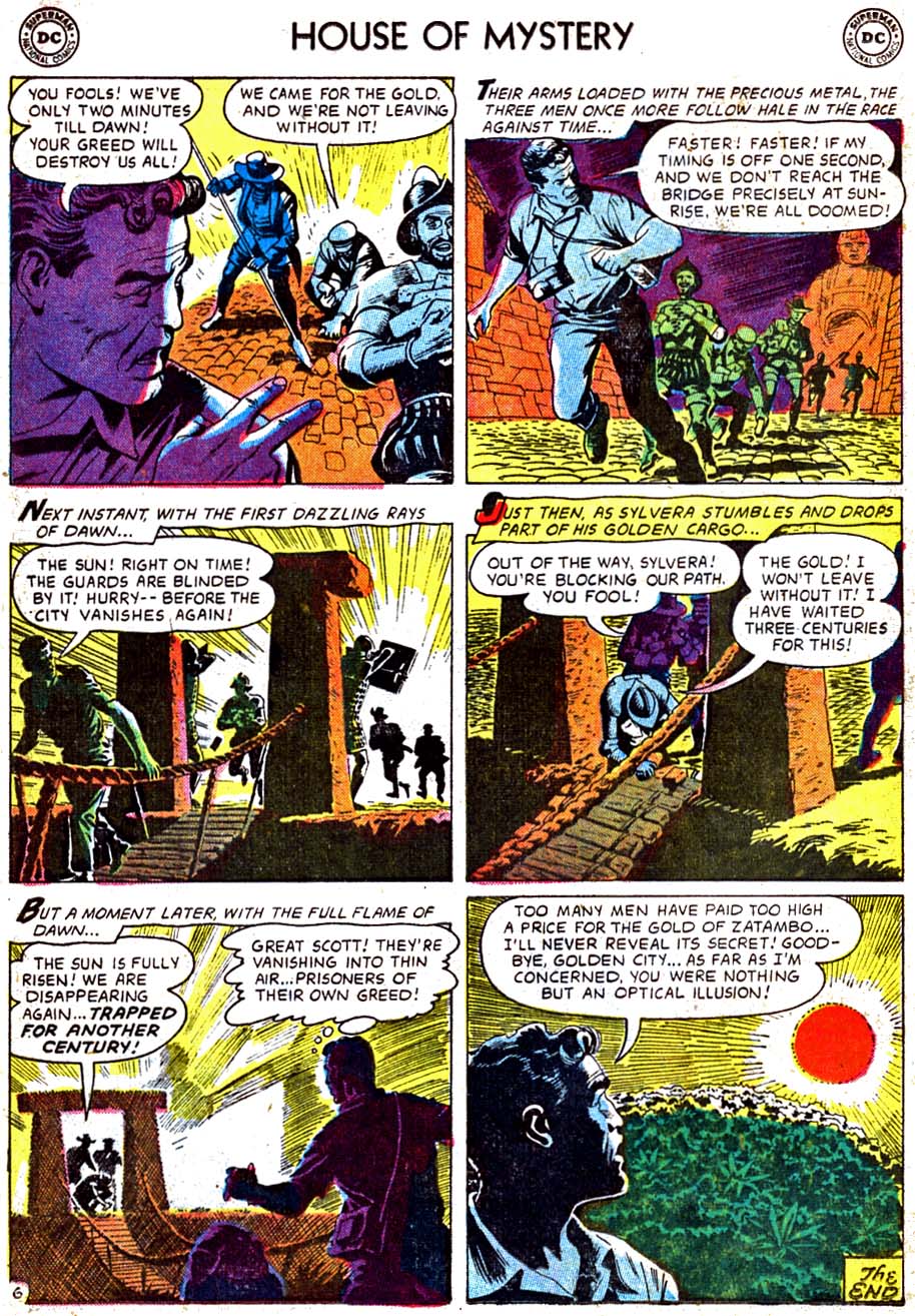 Read online House of Mystery (1951) comic -  Issue #71 - 16